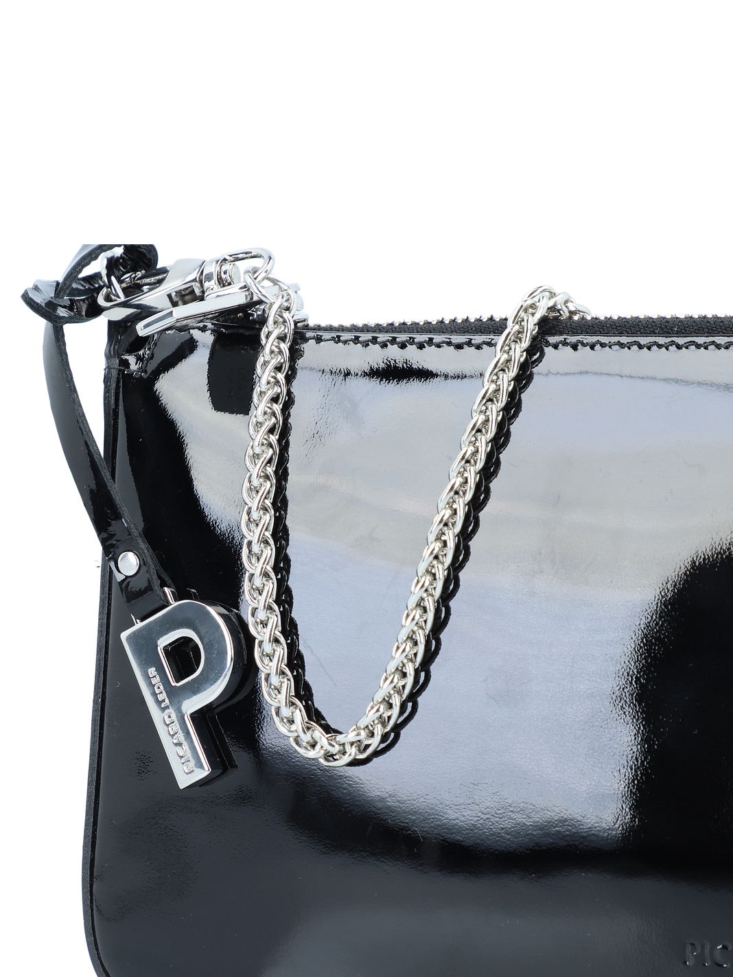 Picard Auguri Auguri Borsa a spalla Vera Pelle 26 cm