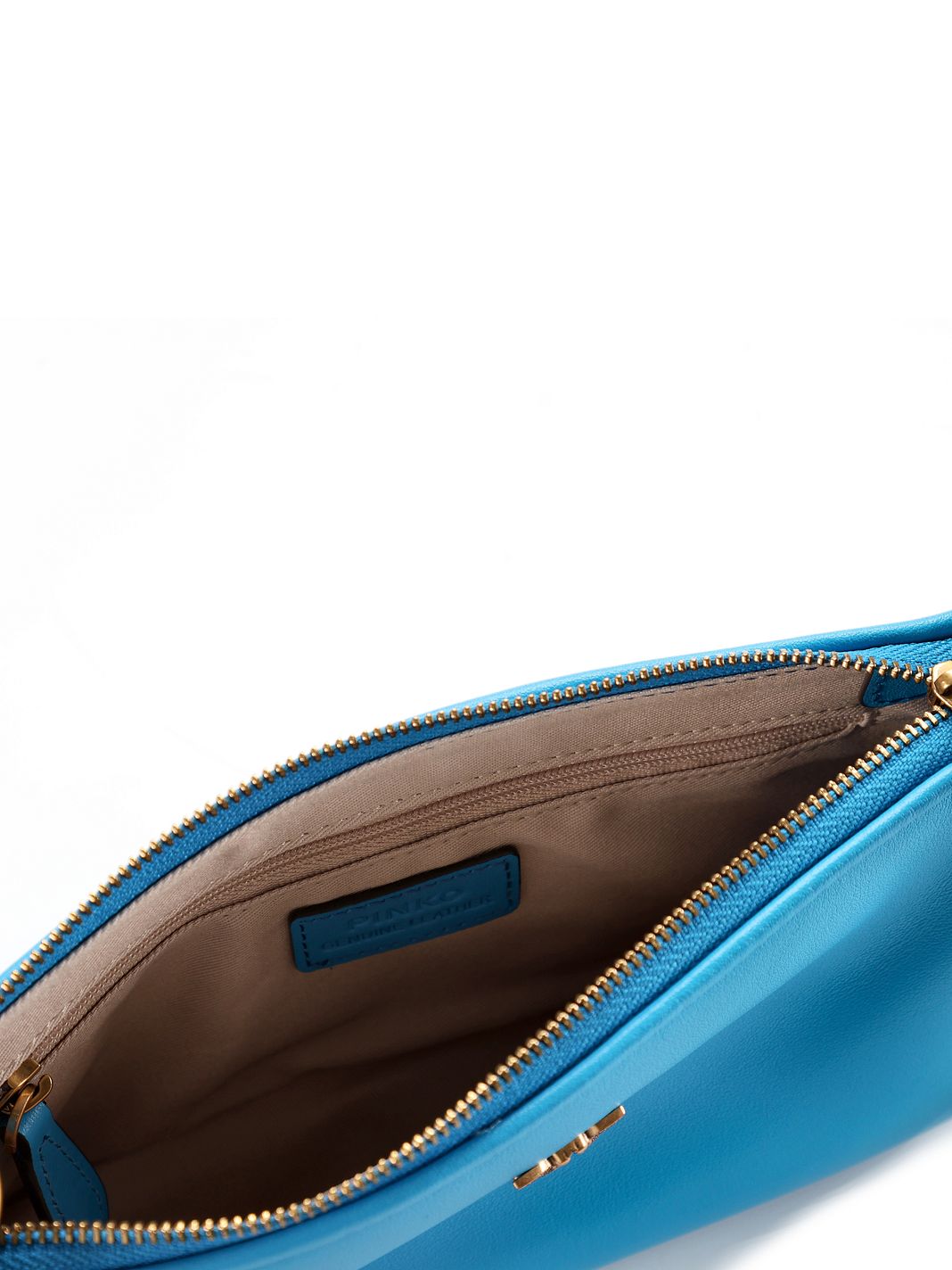 PINKO Half Moon Borsa a tracolla Vera Pelle 23 cm PINKO Half Moon Borsa a tracolla Vera Pelle 23 cm