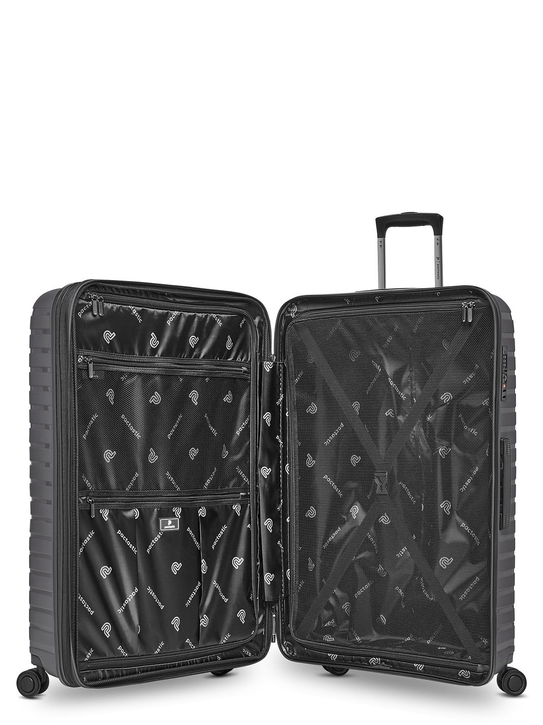 Pactastic Collection 04 THE LARGE + 4 ruote Carrello L 75 cm espandibile Pactastic Collection 04 THE LARGE + 4 ruote Carrello L 75 cm espandibile