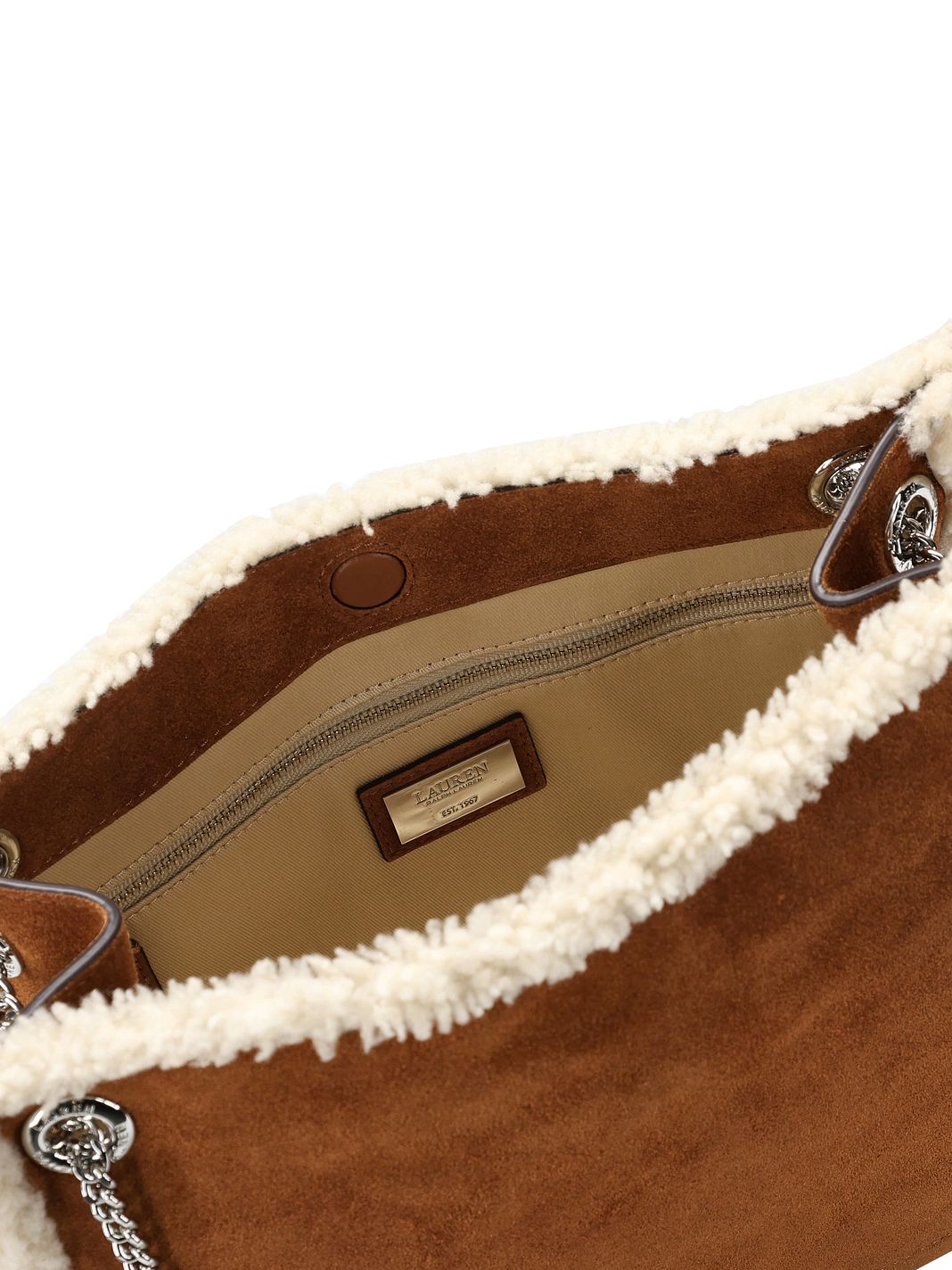 Lauren Ralph Lauren Bradley Borsa a spalla Vera Pelle 28.5 cm Lauren Ralph Lauren Bradley Borsa a spalla Vera Pelle 28.5 cm