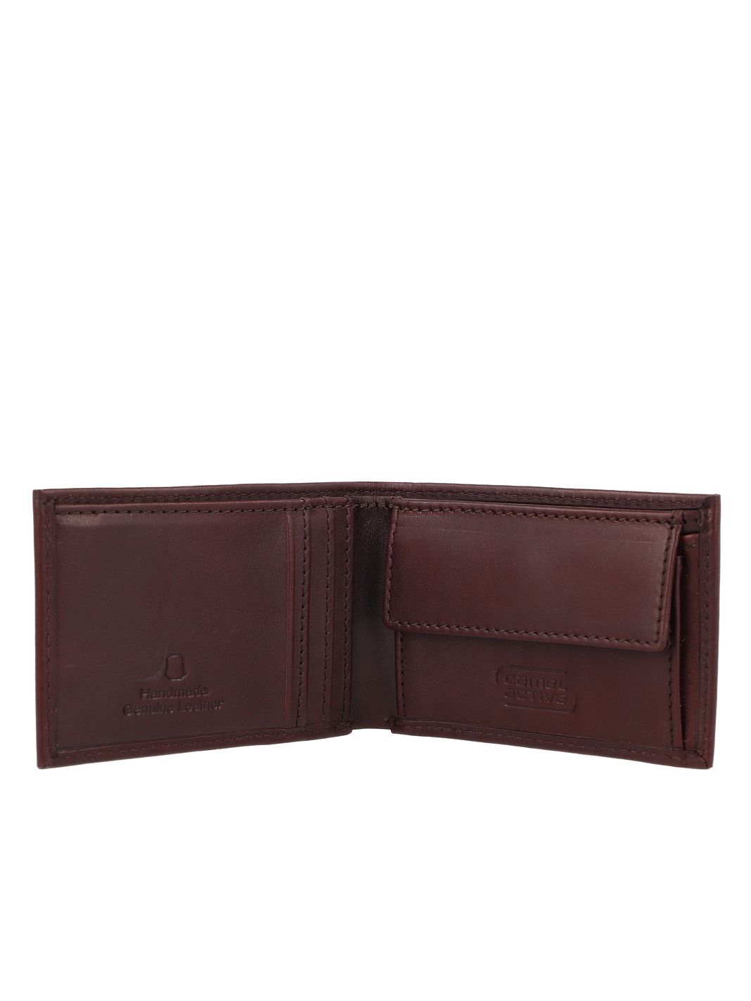 camel active Wood Portafoglio Protezione RFID Vera Pelle 10.5 cm camel active Wood Portafoglio Protezione RFID Vera Pelle 10.5 cm