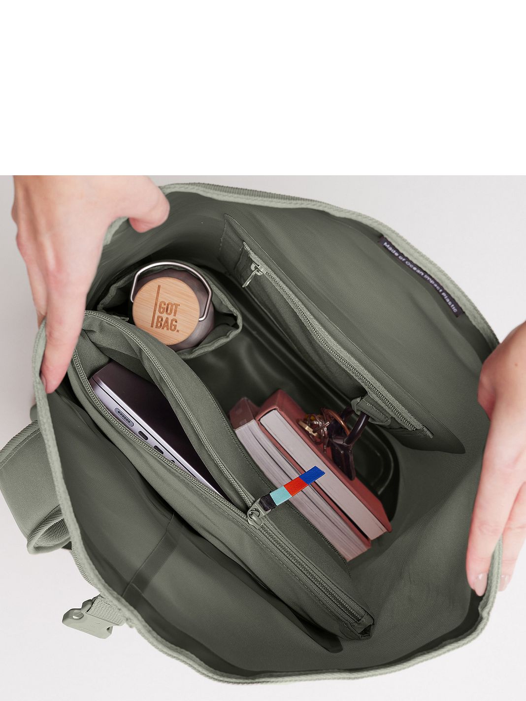 Got Bag Rolltop 2.0 Daypack 43 cm Vano porta PC Got Bag Rolltop 2.0 Daypack 43 cm Vano porta PC