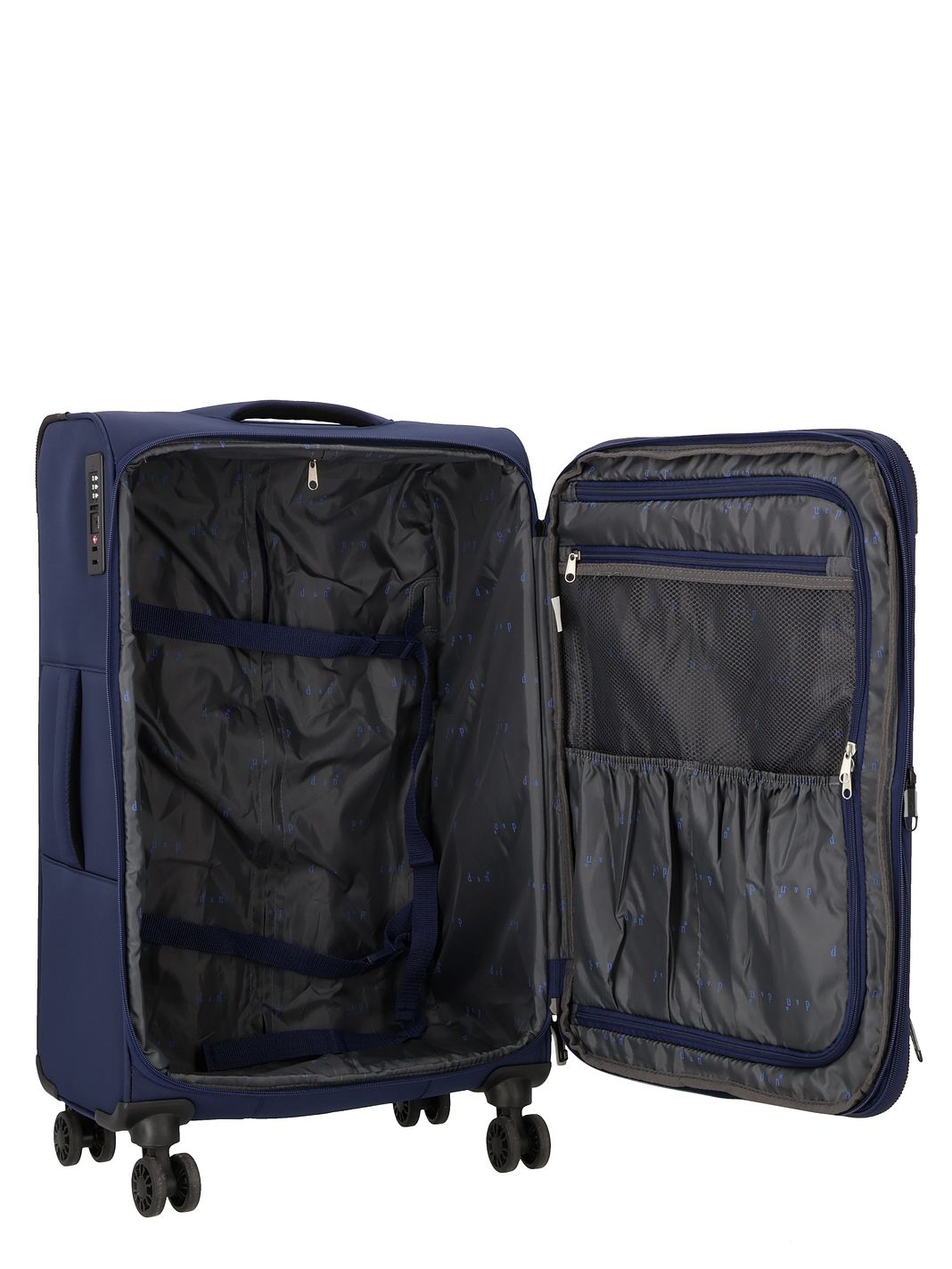 d & n Travel Line 9504 4 ruote Set di valigie 3 pezzi espandibile