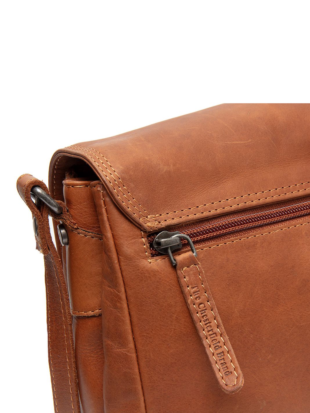 The Chesterfield Brand Laverton Borsa a tracolla Vera Pelle 26 cm The Chesterfield Brand Laverton Borsa a tracolla Vera Pelle 26 cm