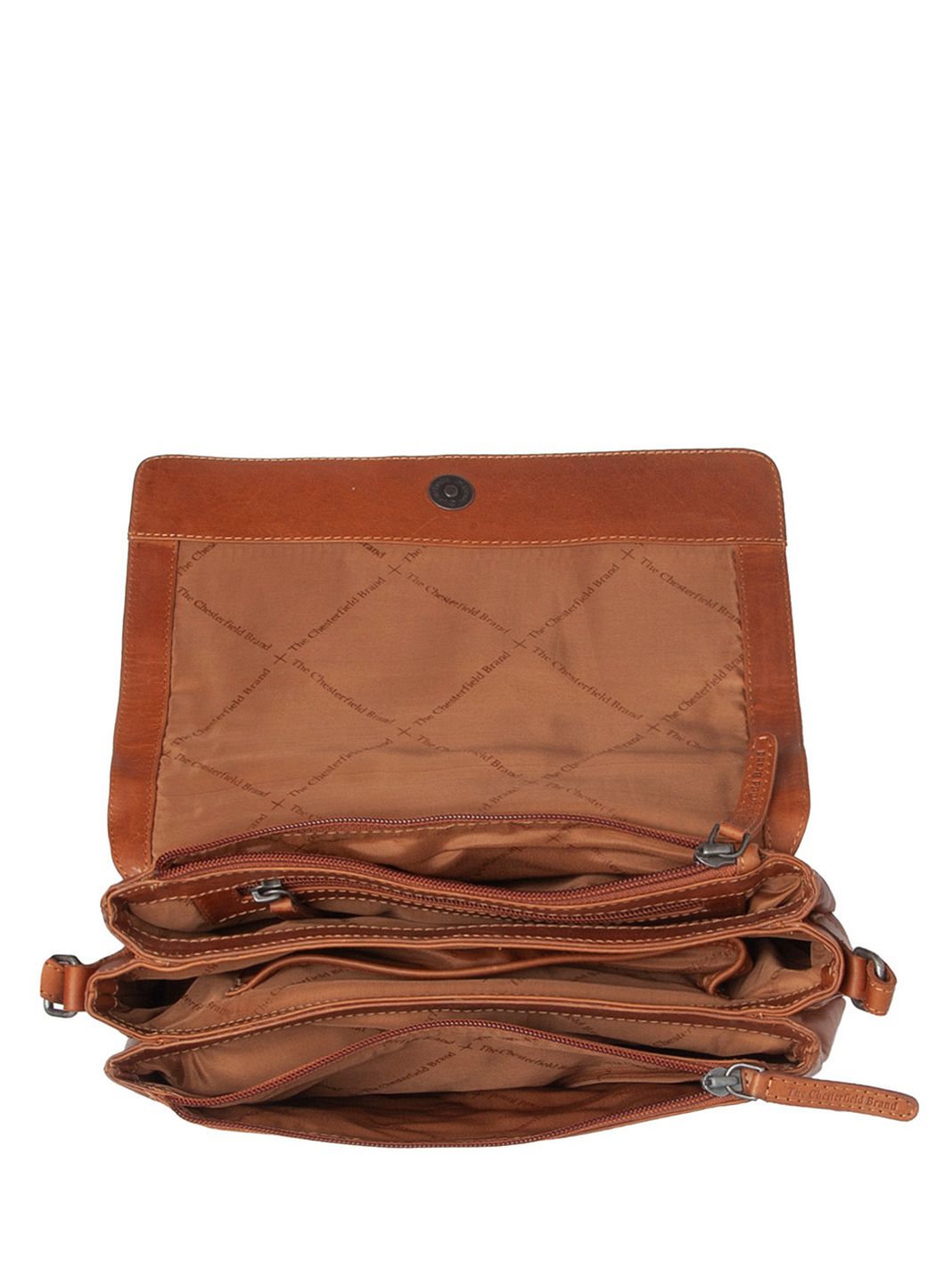 The Chesterfield Brand Laverton Borsa a tracolla Vera Pelle 26 cm The Chesterfield Brand Laverton Borsa a tracolla Vera Pelle 26 cm