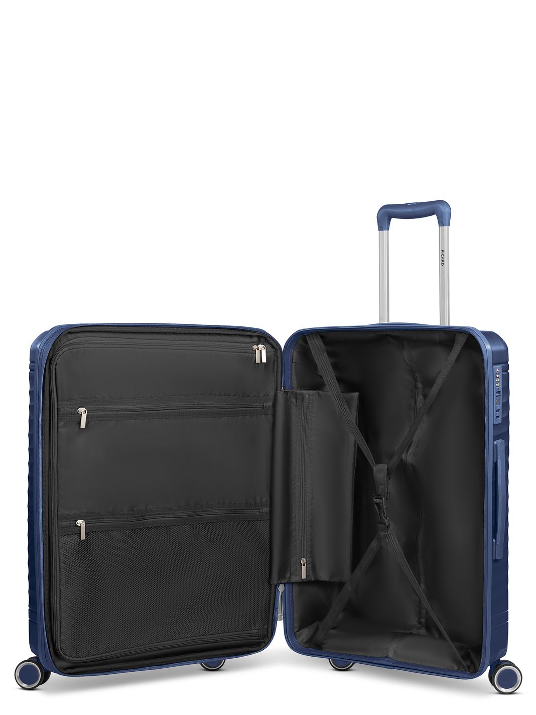 Picard Vienna 4 ruedas Trolley M 65 cm Con asa expansible Picard Vienna 4 ruedas Trolley M 65 cm Con asa expansible