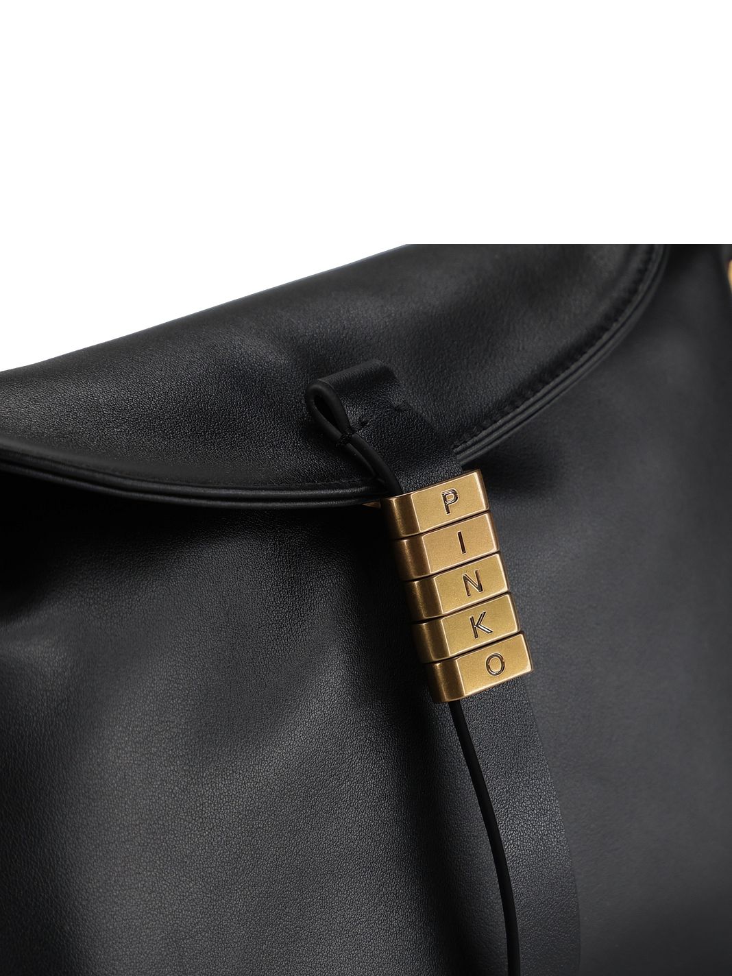 PINKO Saddle Borsa a spalla Vera Pelle 23 cm PINKO Saddle Borsa a spalla Vera Pelle 23 cm