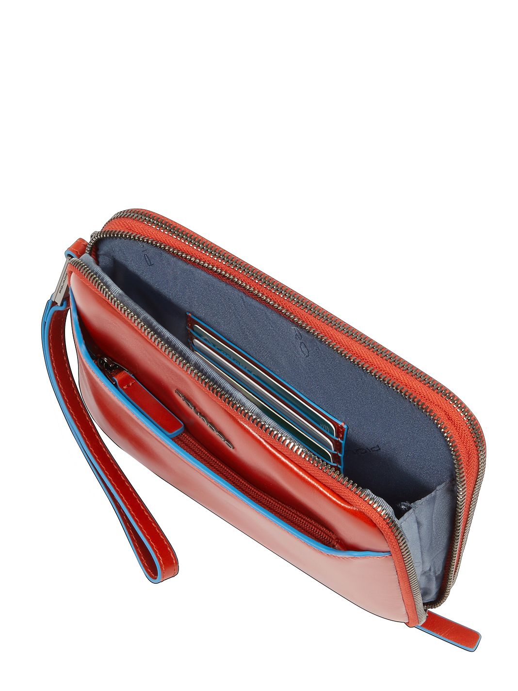 Piquadro Blue Square Pochette Vera Pelle 21 cm Piquadro Blue Square Pochette Vera Pelle 21 cm
