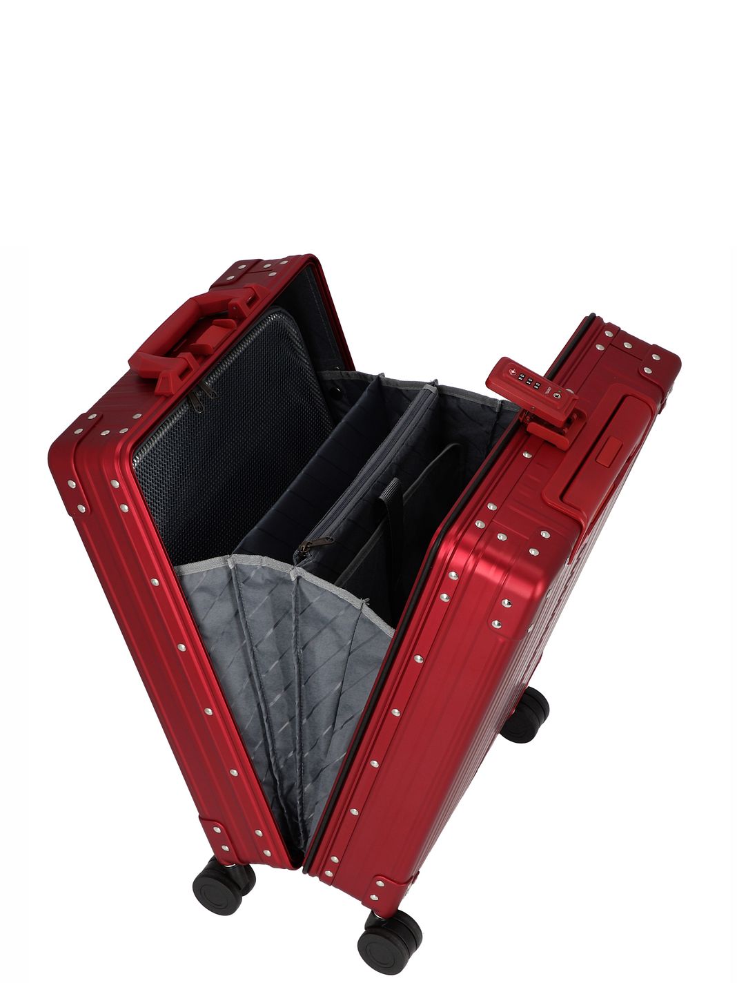 Aleon Trolley cabina Business a 4 ruote in alluminio, 55 cm Aleon Trolley cabina Business a 4 ruote in alluminio, 55 cm