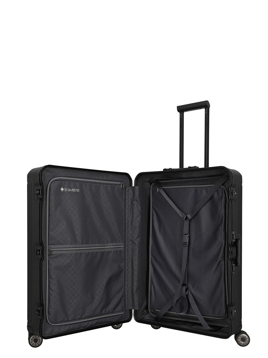 Travelite Carrello Next a 4 ruote in Alluminio, 77 cm Travelite Carrello Next a 4 ruote in Alluminio, 77 cm