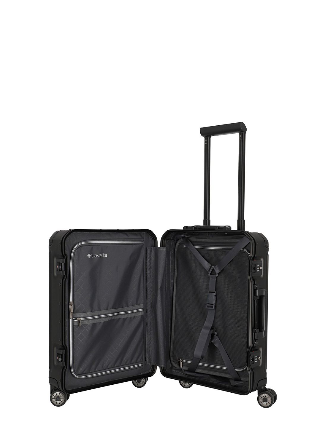 Travelite Trolley cabina Next a 4 ruote in Alluminio, 55 cm Travelite Trolley cabina Next a 4 ruote in Alluminio, 55 cm