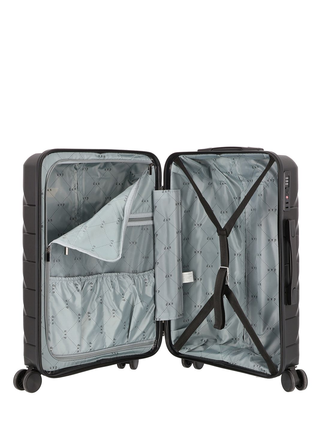 d & n Travel Line 4100 4 ruedas Juego de maletas 3 piezas