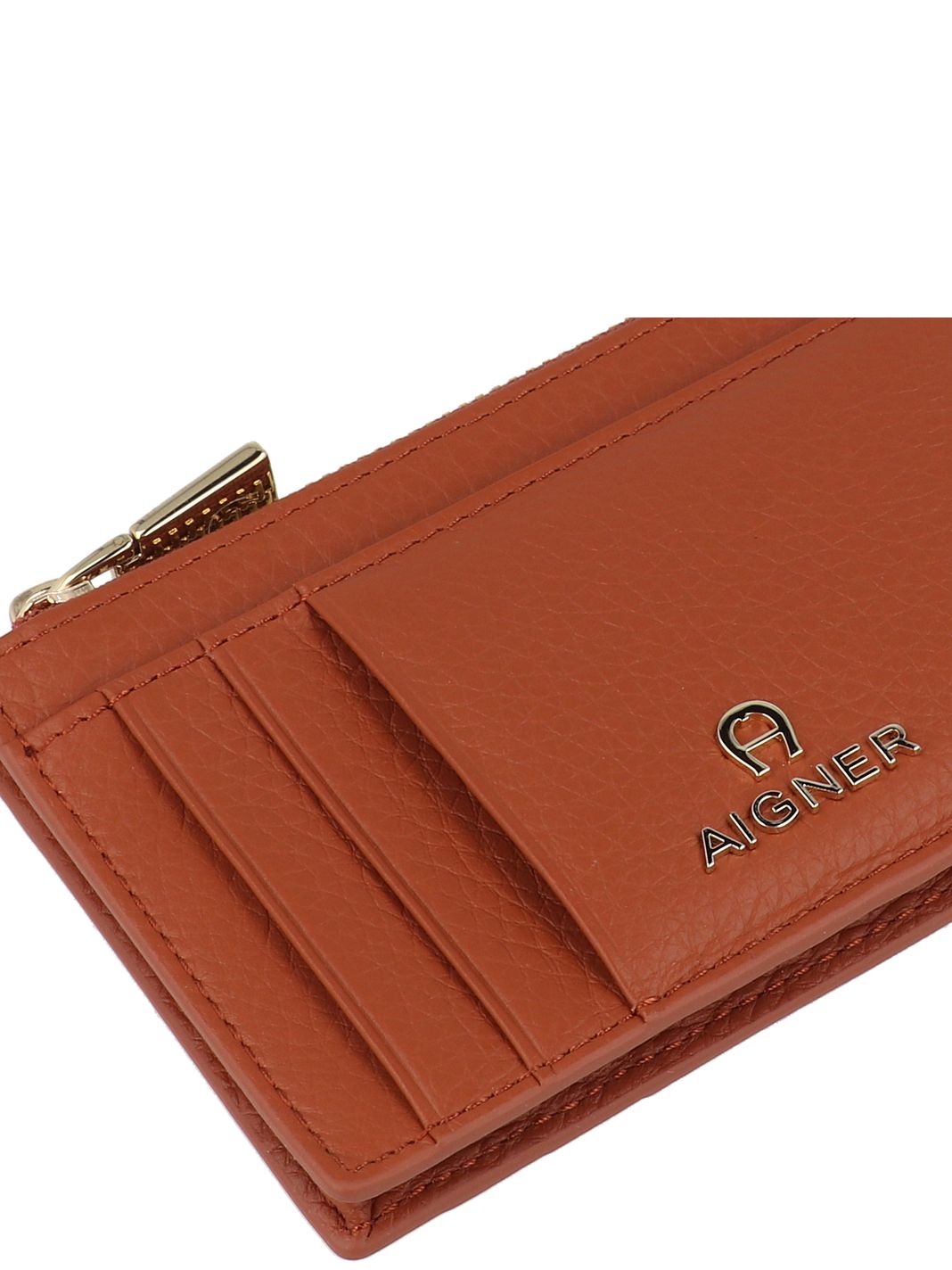 AIGNER Diadora Tarjetero Piel natural 12 cm AIGNER Diadora Tarjetero Piel natural 12 cm