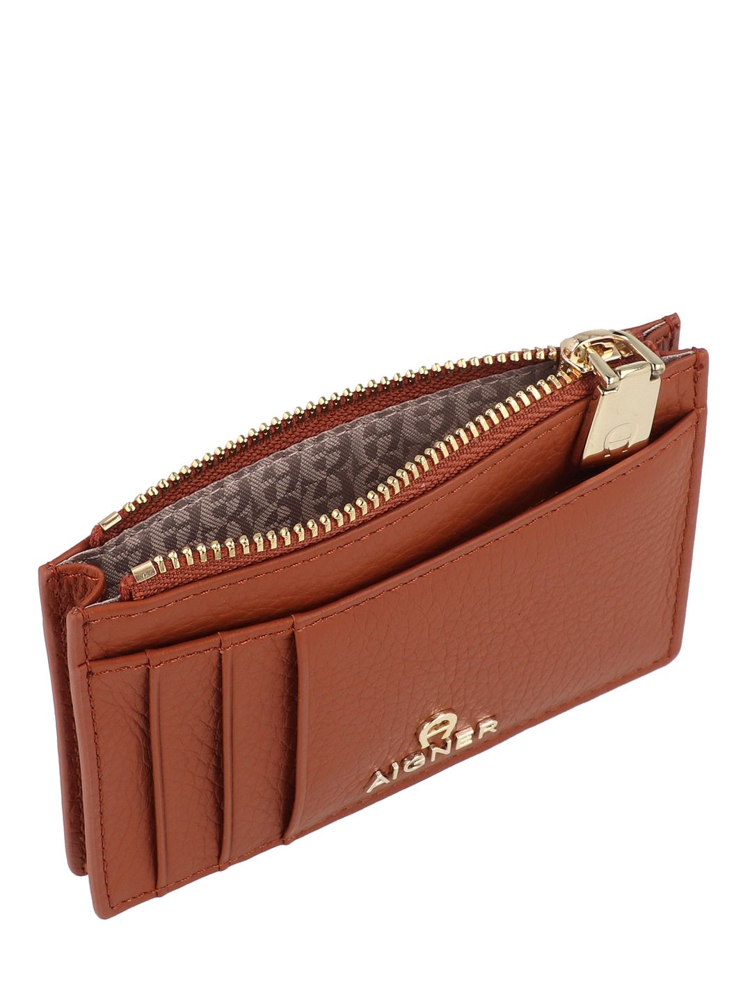 AIGNER Diadora Tarjetero Piel natural 12 cm AIGNER Diadora Tarjetero Piel natural 12 cm