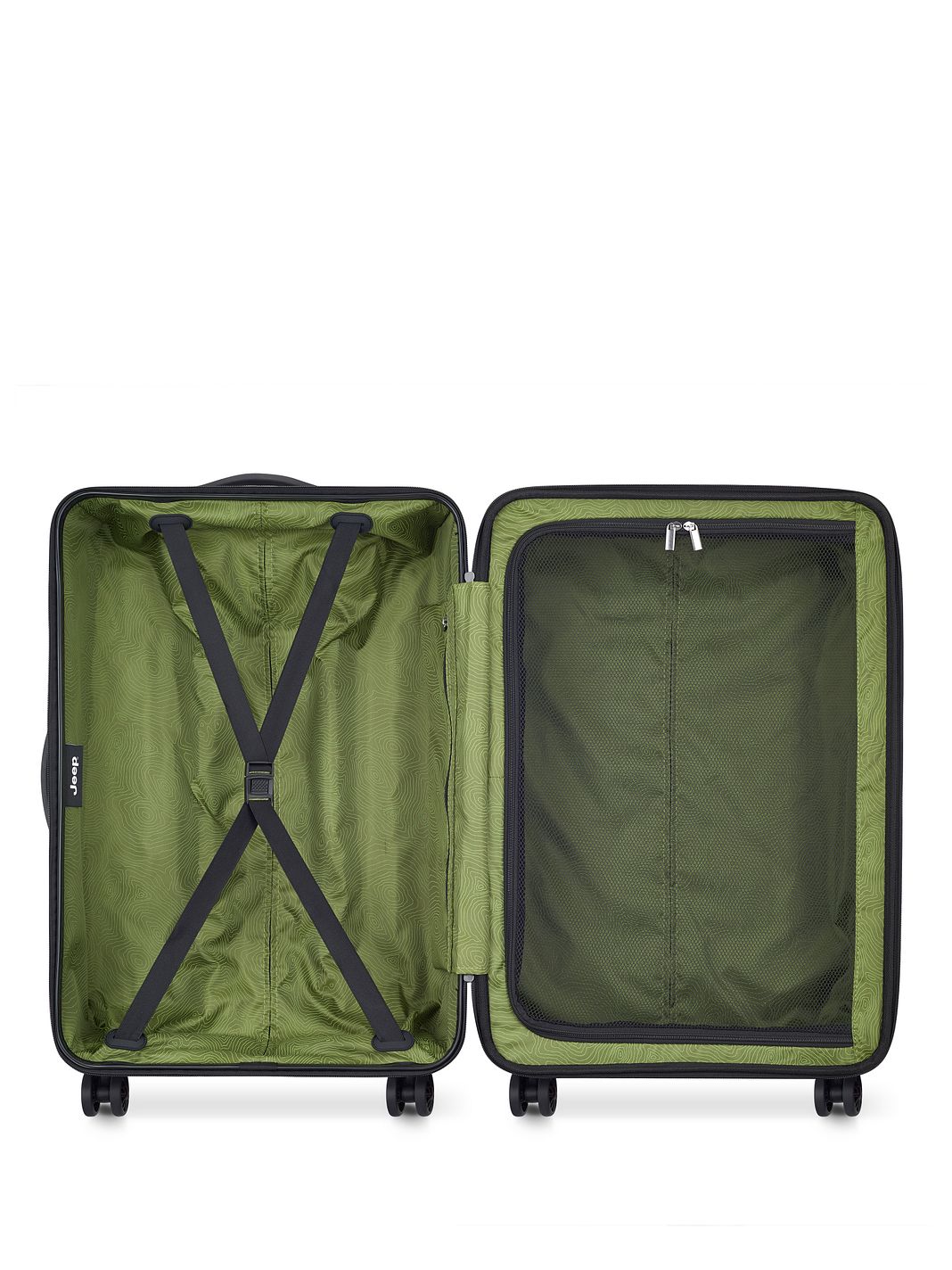 Jeep JH004C 4 ruedas Trolley 68 cm Con asa expansible Jeep JH004C 4 ruedas Trolley 68 cm Con asa expansible
