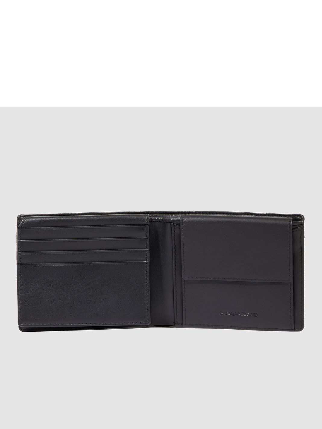 Piquadro Orion Cartera Bloqueo RFID Piel natural 11 cm