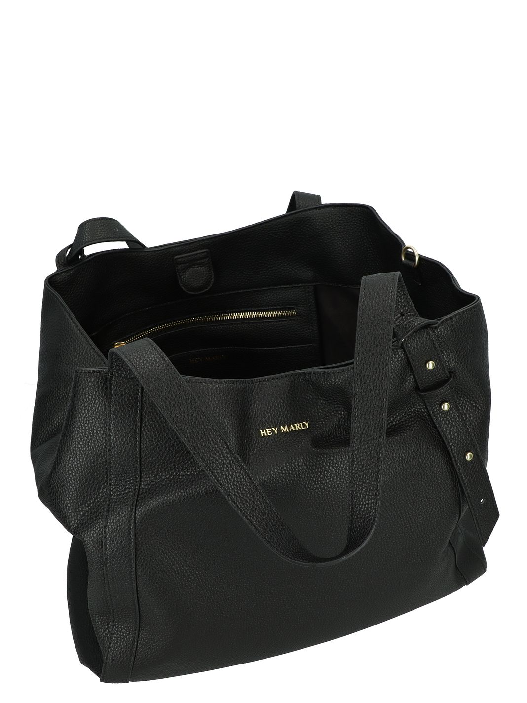 Hey Marly Pretty Wonder Suede Bolsa de compras L Piel natural 58 cm
