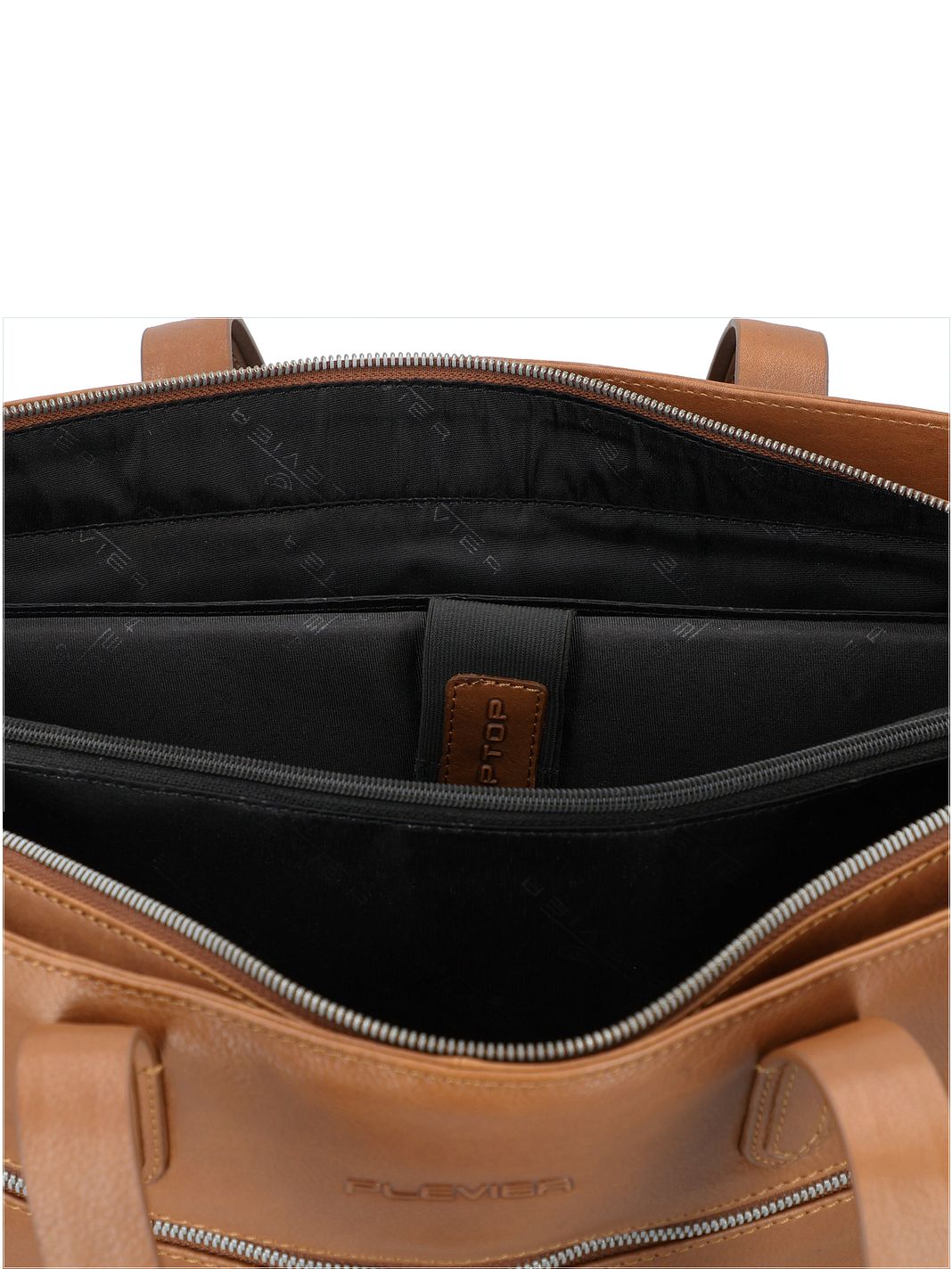 Plevier Power Bolsa de compras Piel natural 43.5 cm Compartimento para el portátil Plevier Power Bolsa de compras Piel natural 43.5 cm Compartimento para el portátil