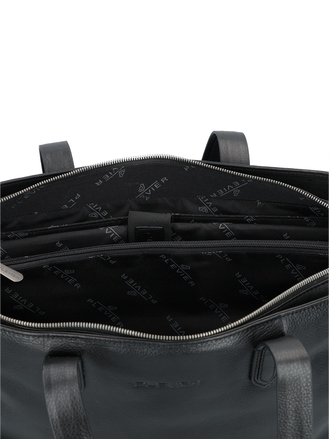 Plevier Power Bolsa de compras Piel natural 31 cm Compartimento para el portátil Plevier Power Bolsa de compras Piel natural 31 cm Compartimento para el portátil