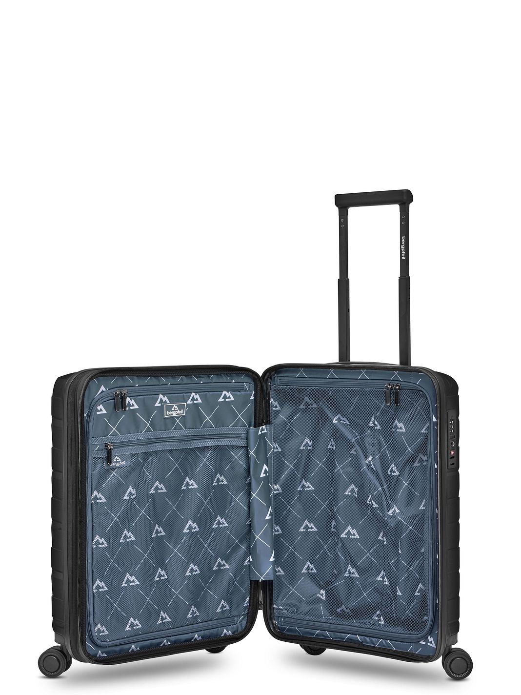 Bergpfeil Travel 4 ruedas Maleta de cabina S 55 cm Con asa expansible Bergpfeil Travel 4 ruedas Maleta de cabina S 55 cm Con asa expansible