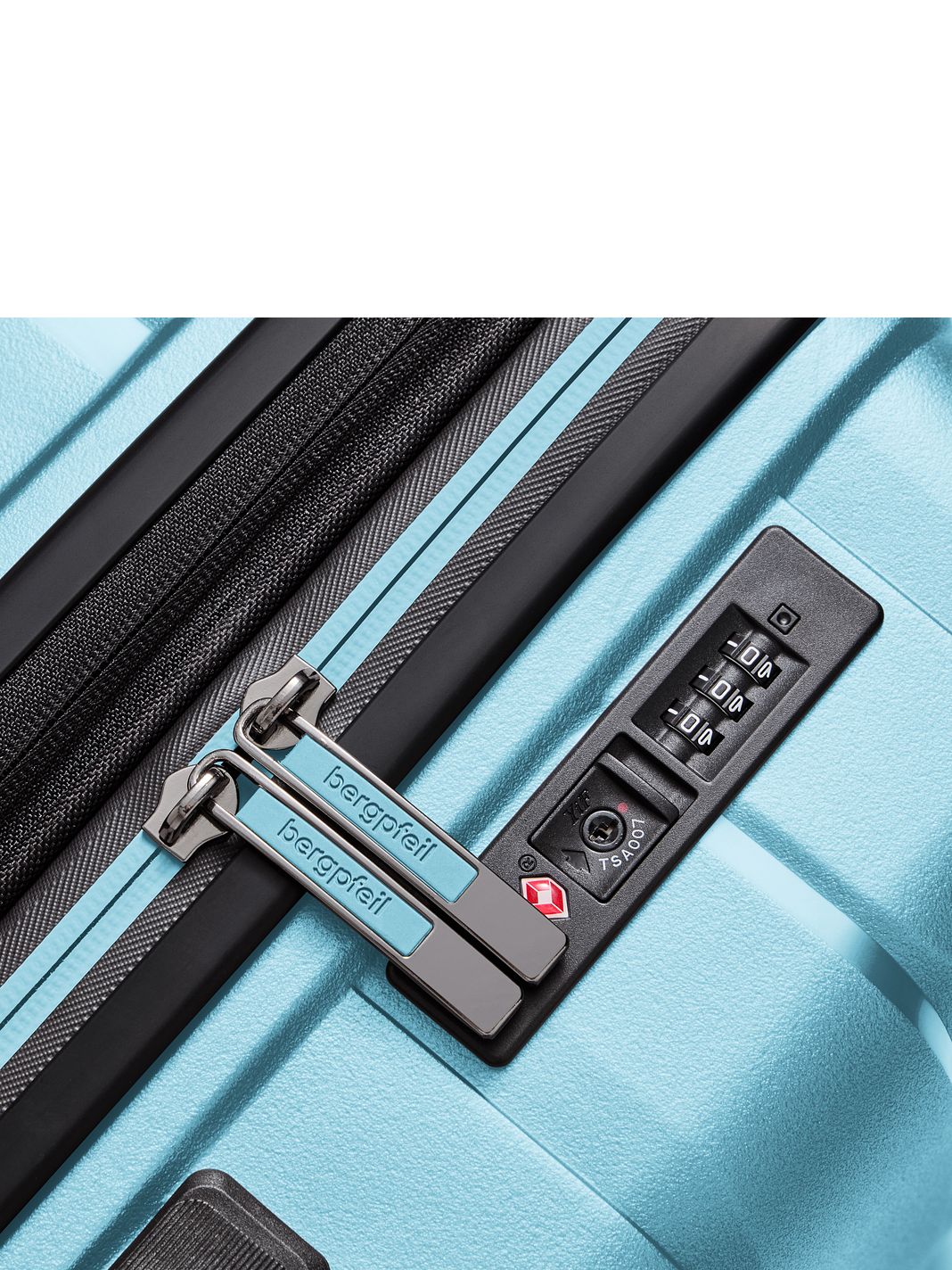 Bergpfeil Travel 4 ruedas Maleta de cabina S 55 cm Con asa expansible