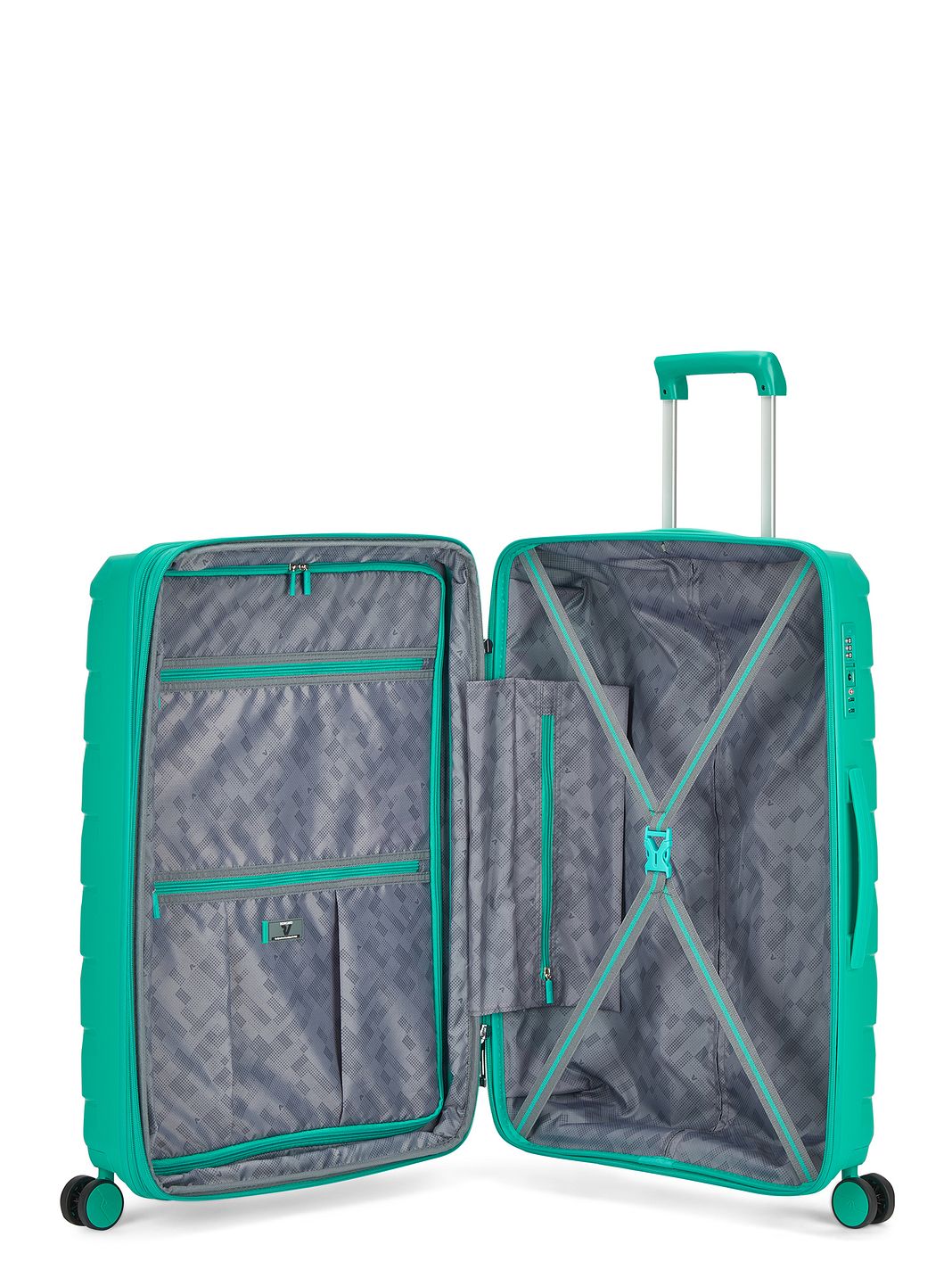 Roncato Skyline 2.0 4-pyöräinen vetolaukku 46.5 cm Laajennettava Roncato Skyline 2.0 4-pyöräinen vetolaukku 46.5 cm Laajennettava