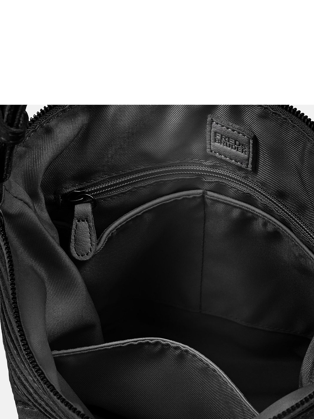 FredsBruder Gürtelinchen Crossbody taška Kůže 22 cm FredsBruder Gürtelinchen Crossbody taška Kůže 22 cm