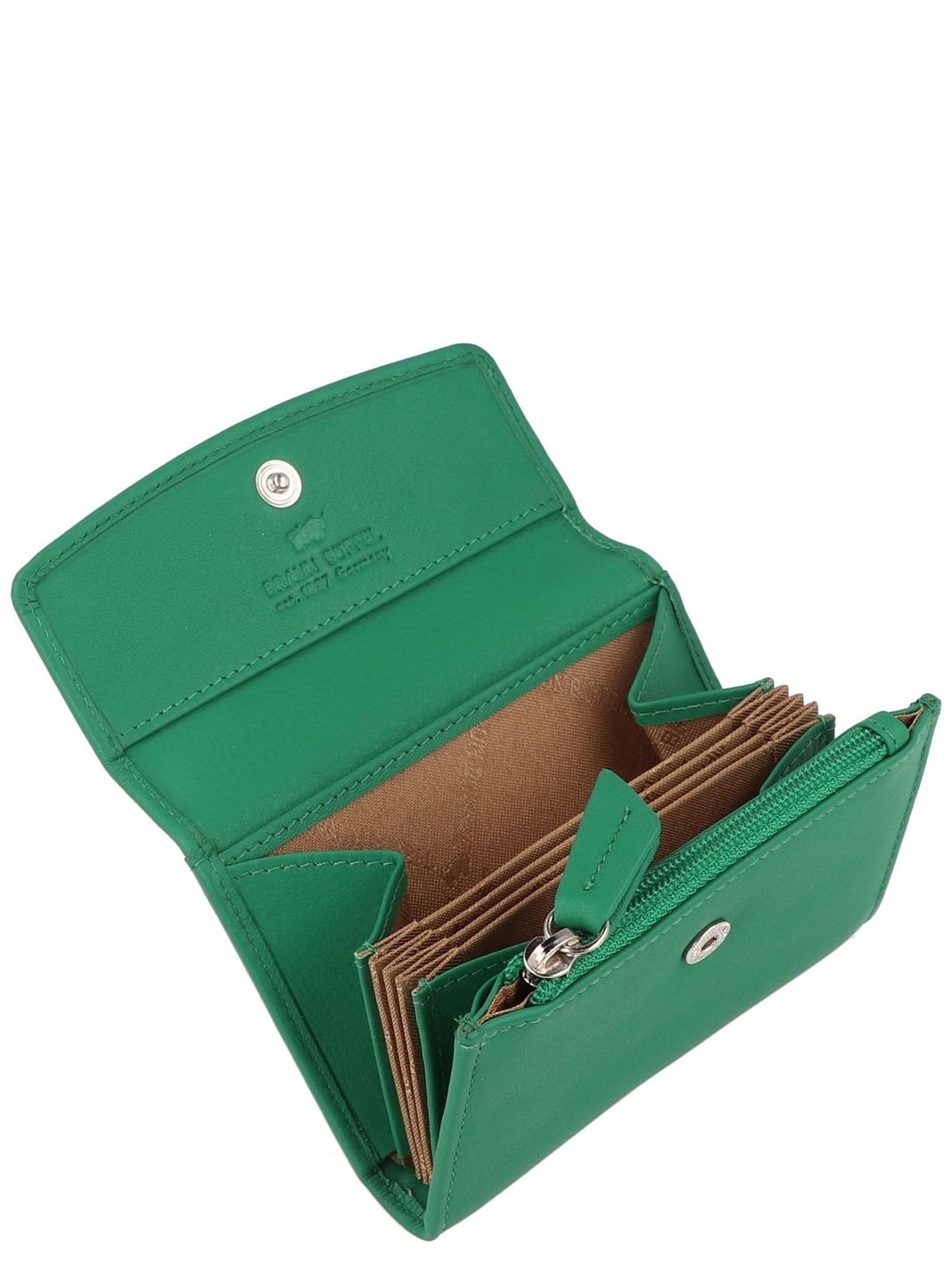 Braun Büffel Joy Pung RFID-beskyttelse Læder 10.5 cm Braun Büffel Joy Pung RFID-beskyttelse Læder 10.5 cm