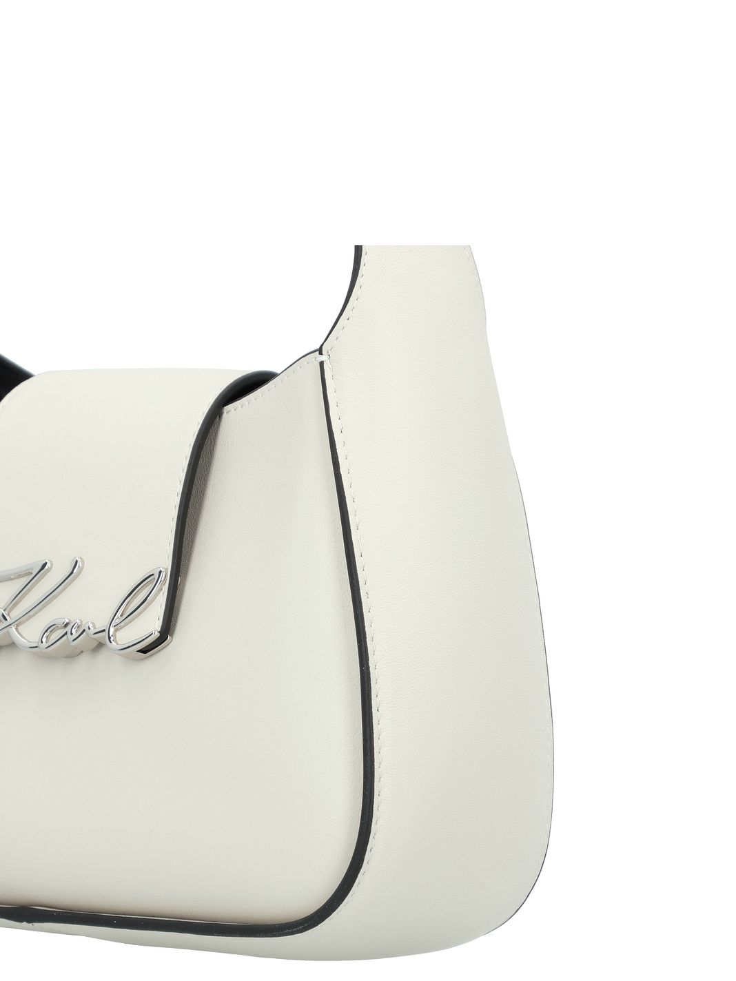 Karl Lagerfeld Signature Skuldertaske Læder 24 cm Karl Lagerfeld Signature Skuldertaske Læder 24 cm