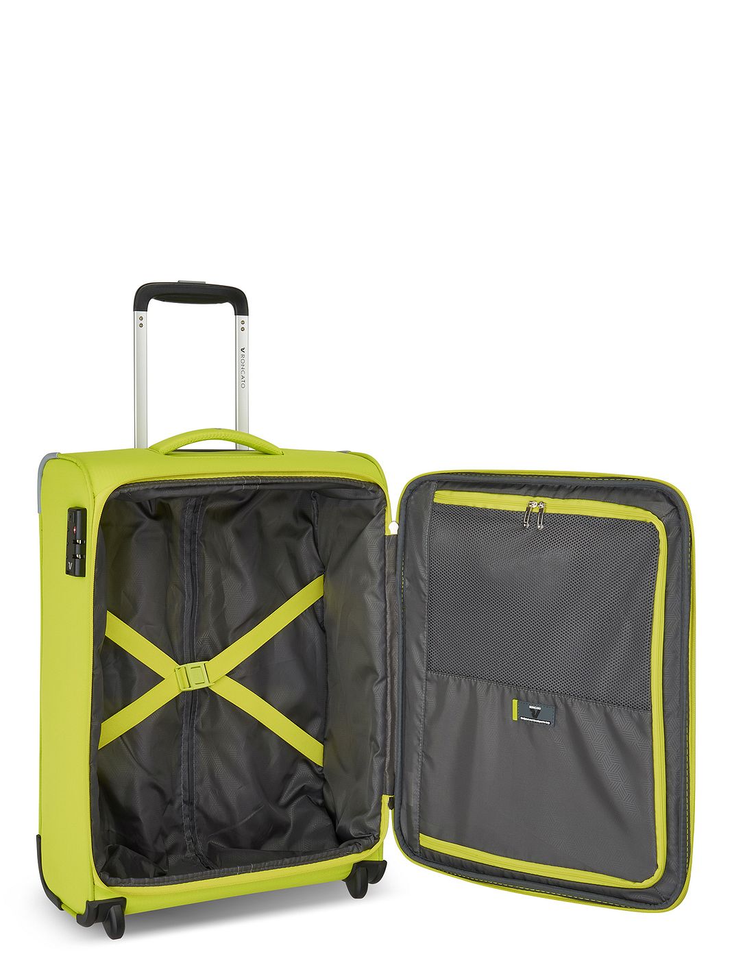Roncato Lite Soft Neon 2 kolečka Příruční zavazadlo 55 cm
