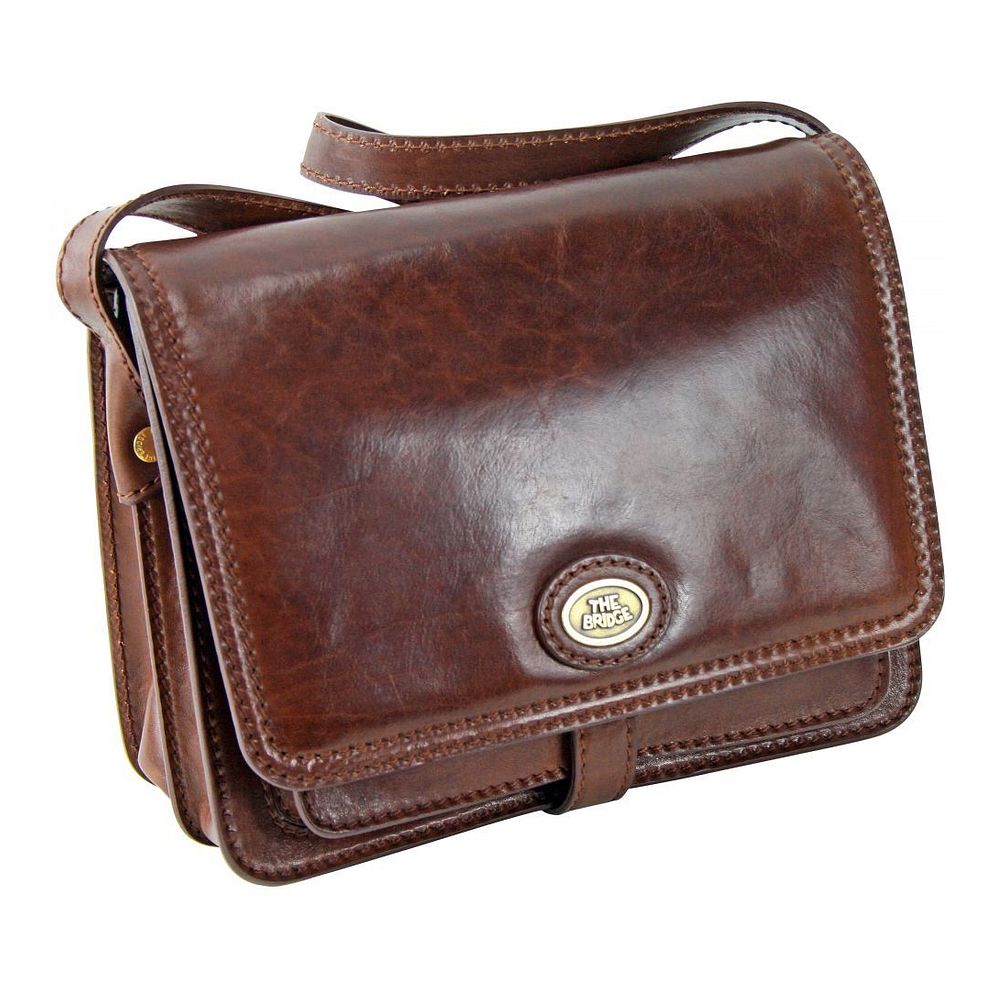 The Bridge Story Donna Borsa a tracolla Vera Pelle 23 cm The Bridge Story Donna Borsa a tracolla Vera Pelle 23 cm