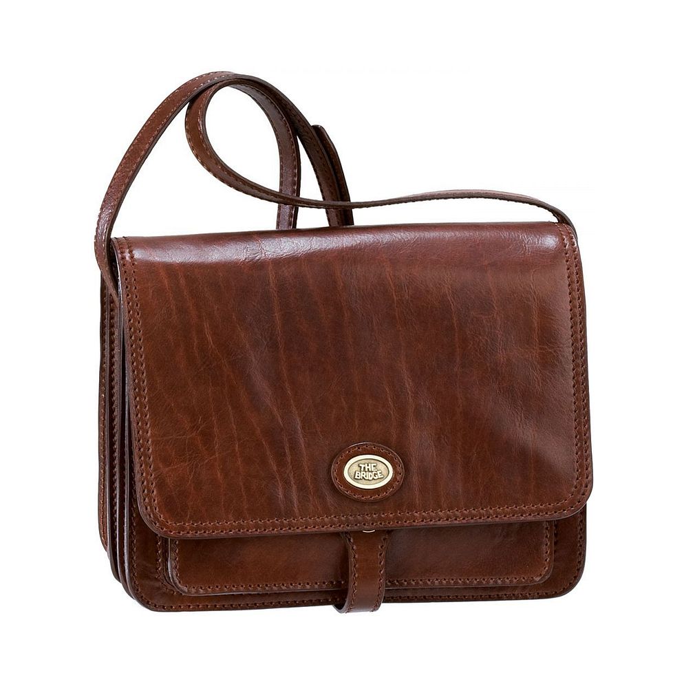 The Bridge Story Donna Borsa a tracolla Vera Pelle 26 cm The Bridge Story Donna Borsa a tracolla Vera Pelle 26 cm