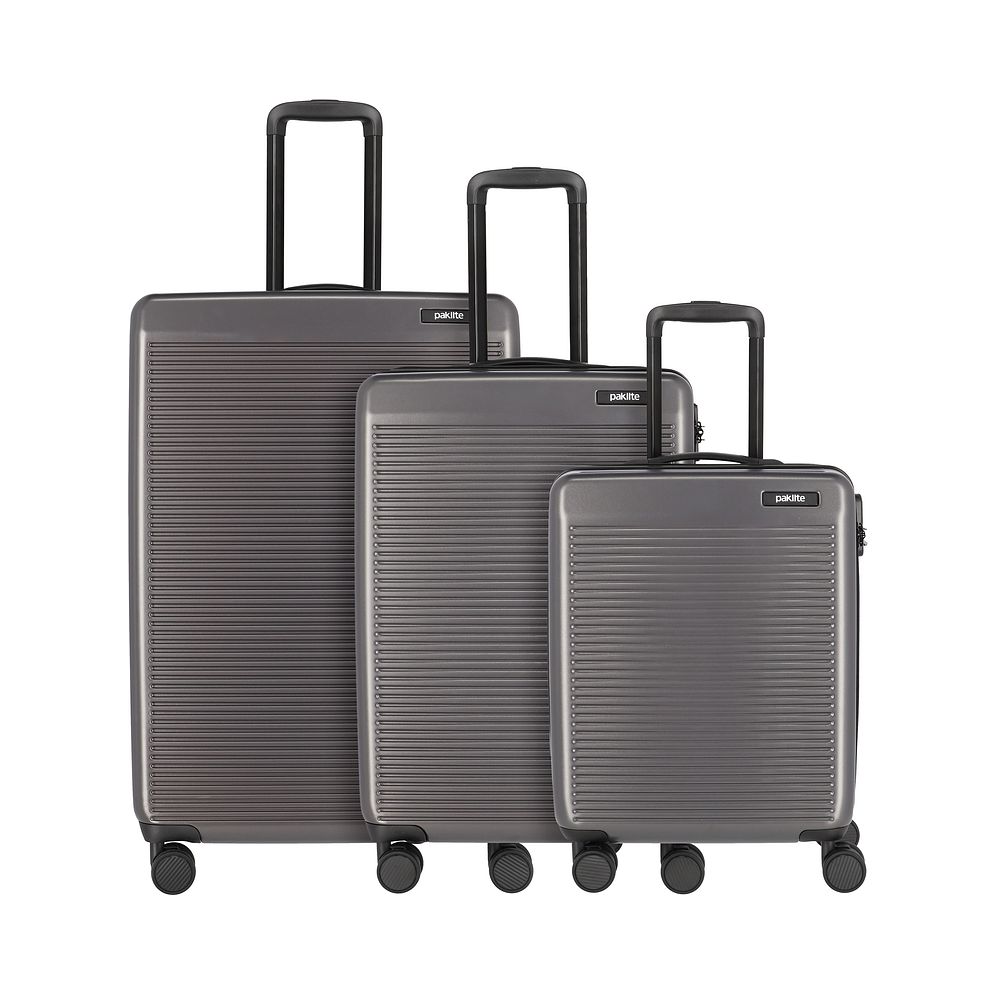 Paklite Sienna 4 ruote Set di valigie 3 pezzi Paklite Sienna 4 ruote Set di valigie 3 pezzi