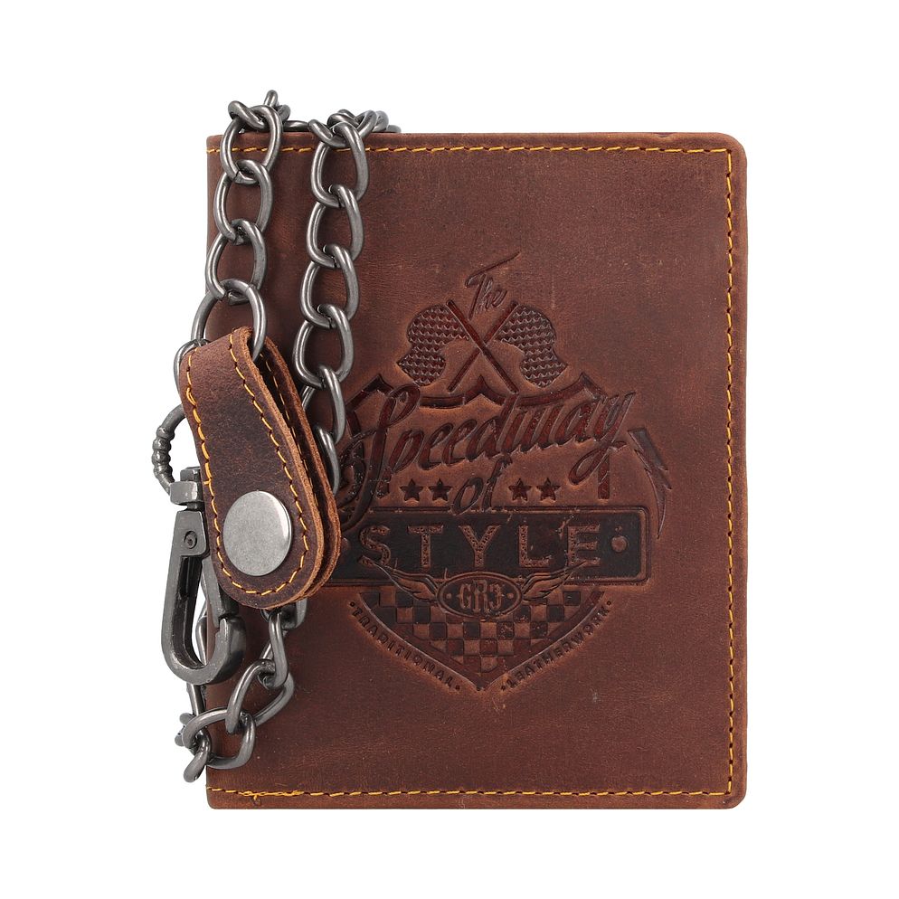 Greenburry Racing Collection Nashville Portafoglio Protezione RFID Vera Pelle 12 cm Greenburry Racing Collection Nashville Portafoglio Protezione RFID Vera Pelle 12 cm
