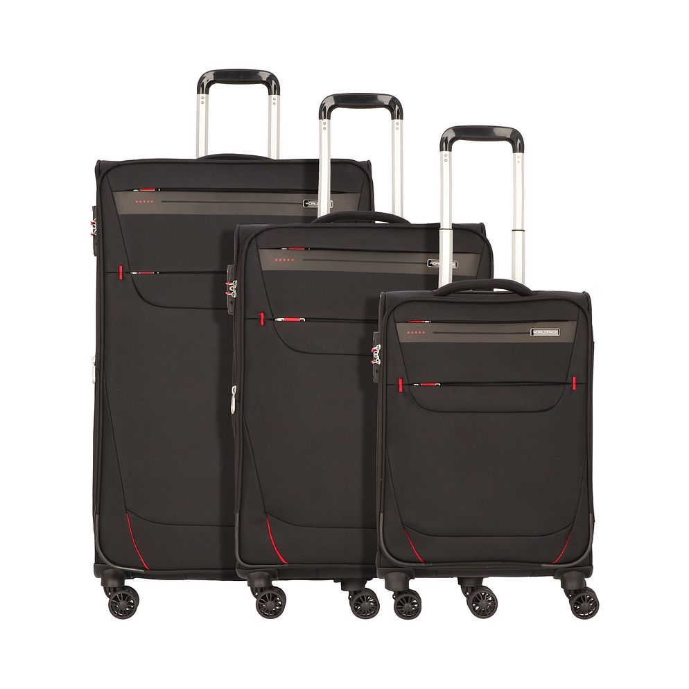 Worldpack Denver 4 ruote Set di valigie 3 pezzi Worldpack Denver 4 ruote Set di valigie 3 pezzi