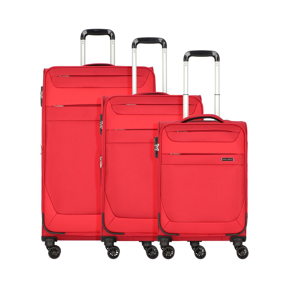 Worldpack Dublin 4 ruote Set di valigie 3 pezzi espandibile