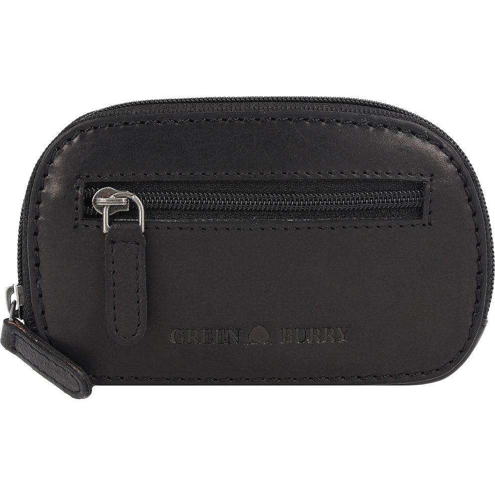 Greenburry Pure Black Nøgletui Læder 12 cm Greenburry Pure Black Nøgletui Læder 12 cm