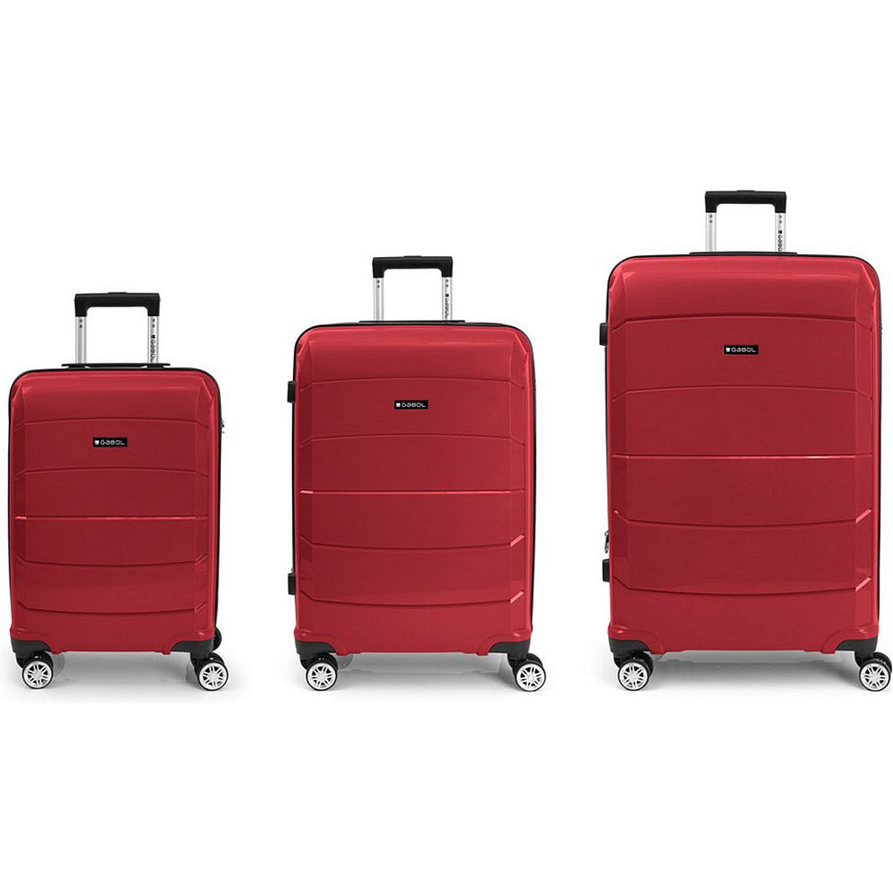 Gabol Midori 4 ruote Set di valigie 3 pezzi espandibile Gabol Midori 4 ruote Set di valigie 3 pezzi espandibile