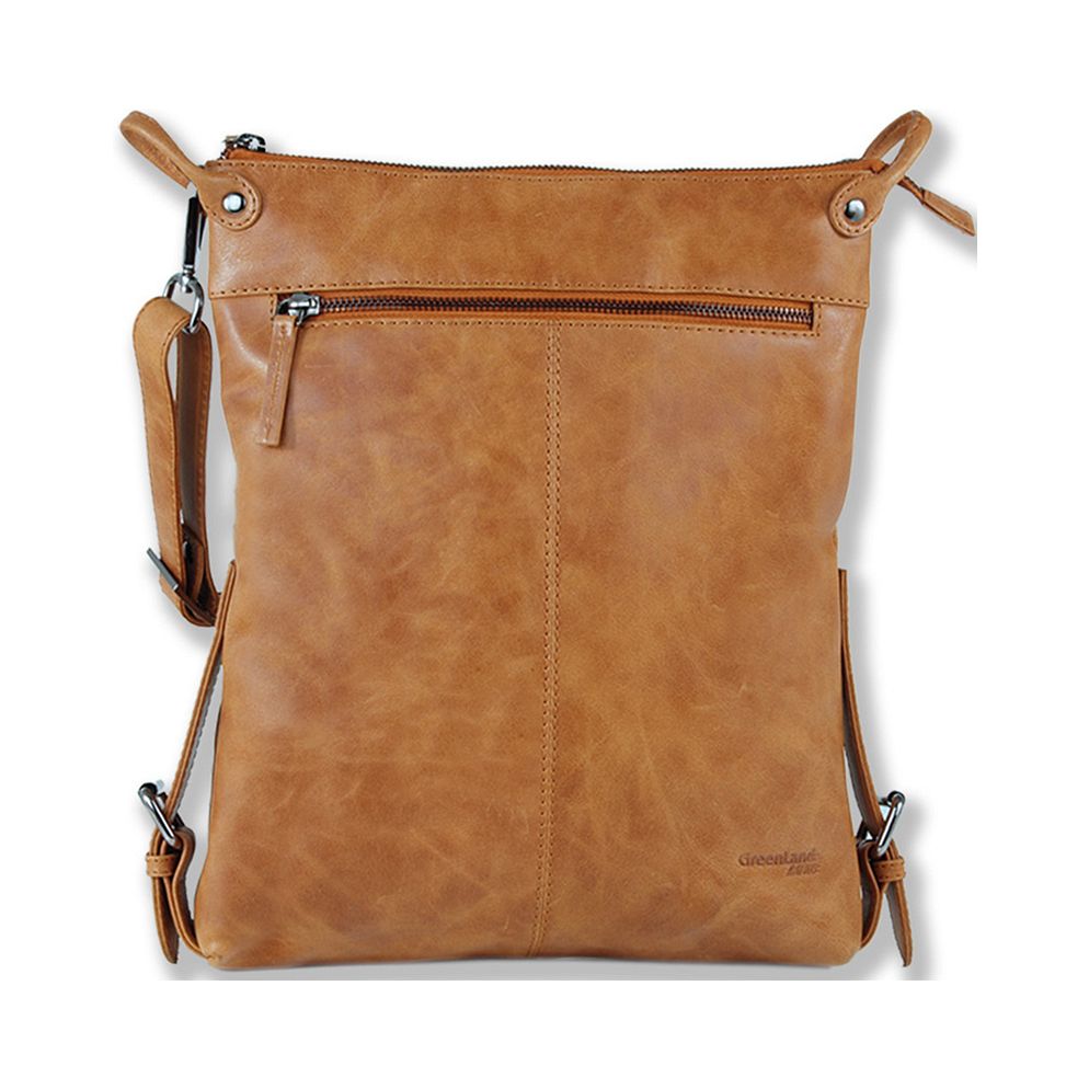 Greenland Nature Light Borsa a tracolla Vera Pelle 27 cm Greenland Nature Light Borsa a tracolla Vera Pelle 27 cm