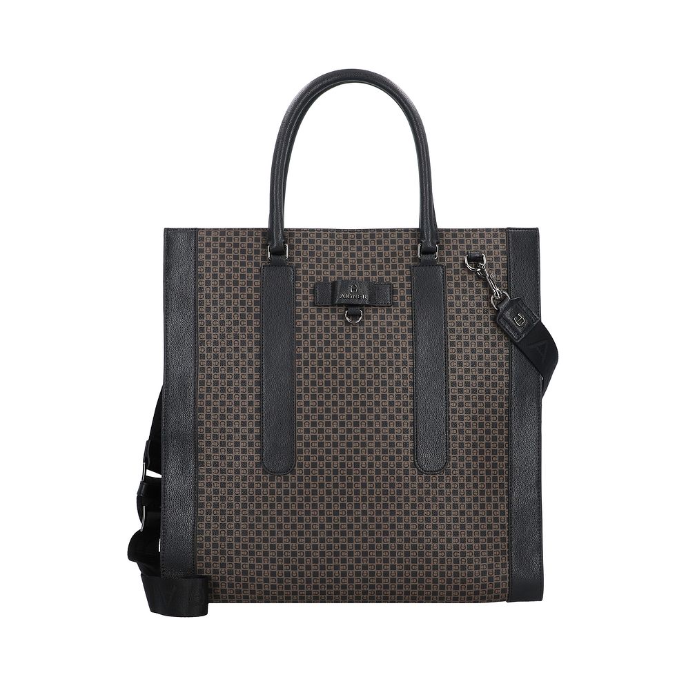 AIGNER The Core Borsa shopper Vera Pelle 39 cm Vano porta PC AIGNER The Core Borsa shopper Vera Pelle 39 cm Vano porta PC