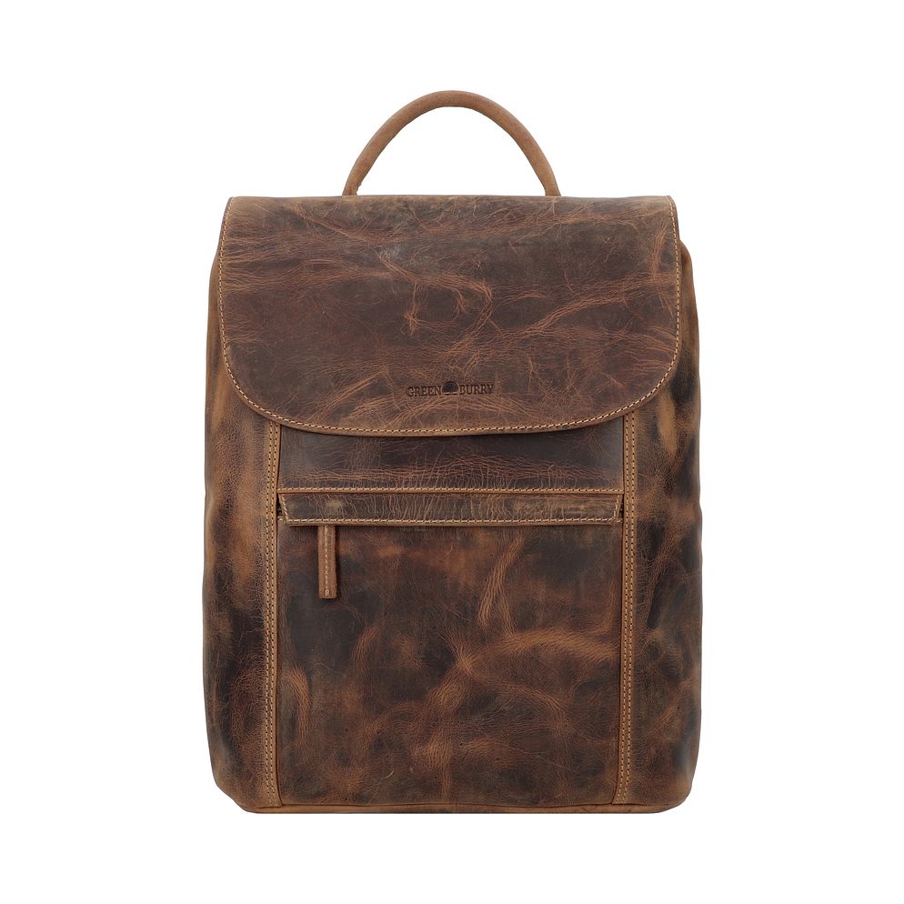Greenburry Vintage Zaino da giorno Vera Pelle 40 cm Vano porta PC Greenburry Vintage Zaino da giorno Vera Pelle 40 cm Vano porta PC