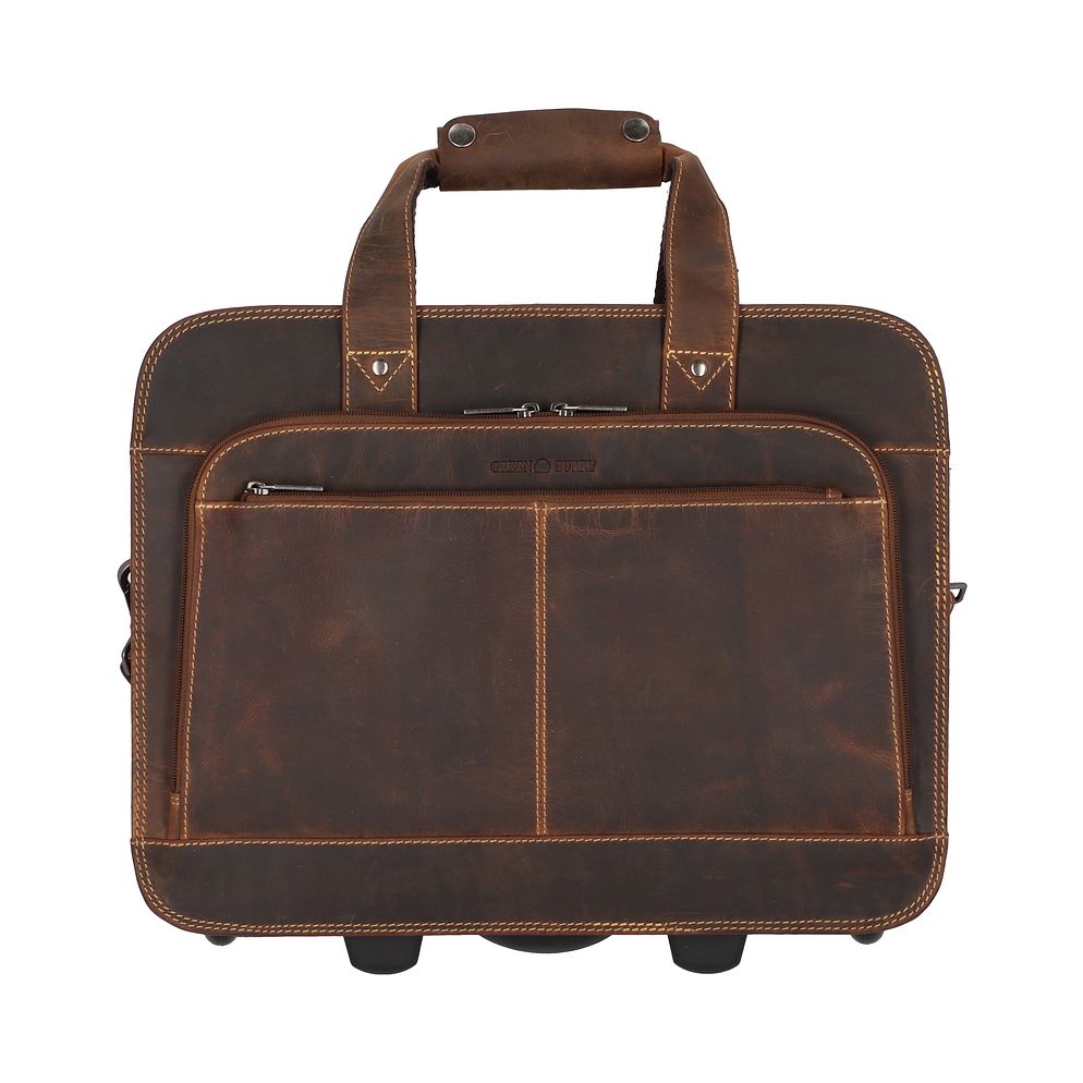 Greenburry Vintage 2 ruote Trolley business 33 cm Vano porta PC Greenburry Vintage 2 ruote Trolley business 33 cm Vano porta PC