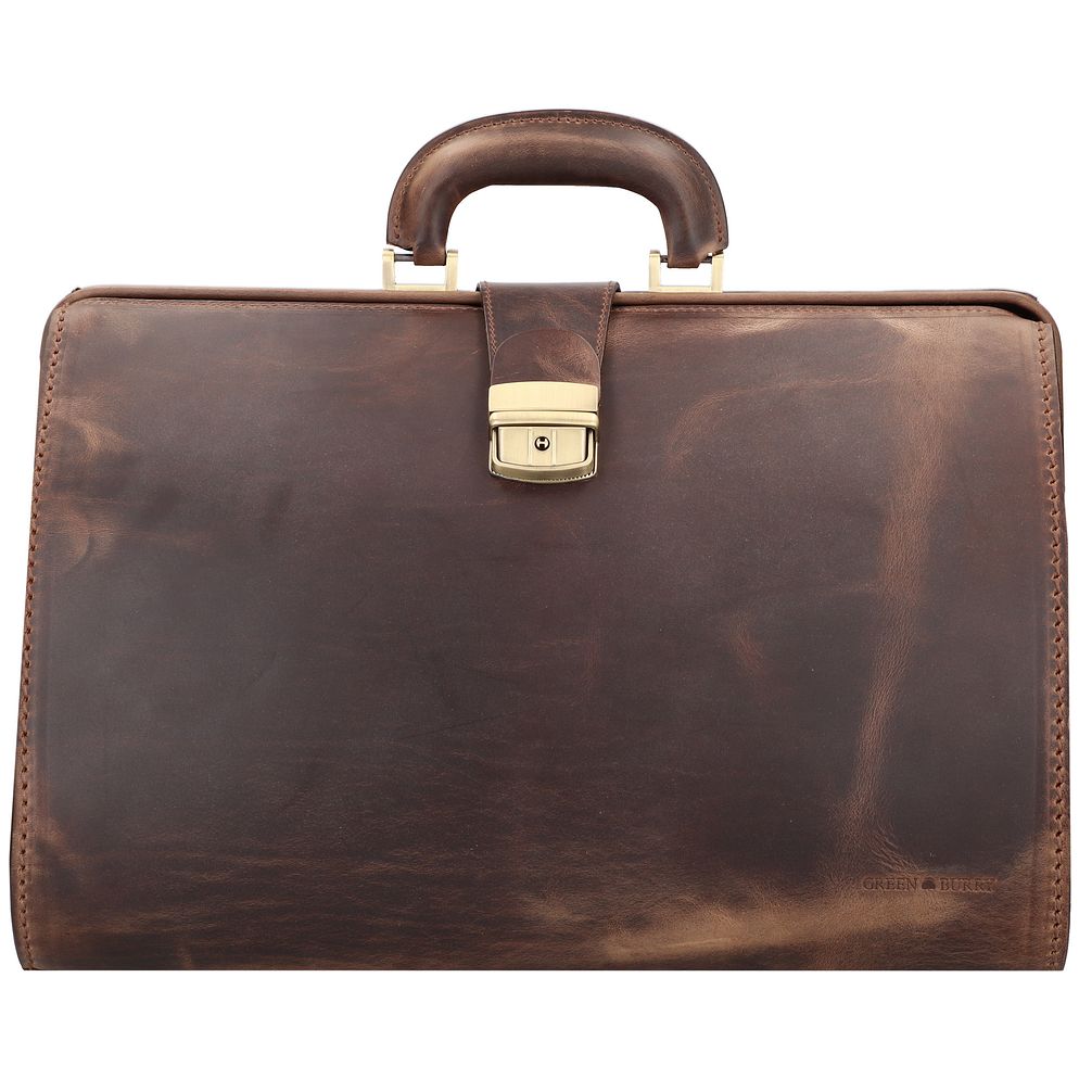 Greenburry Vintage Lægetaske Læder 41 cm