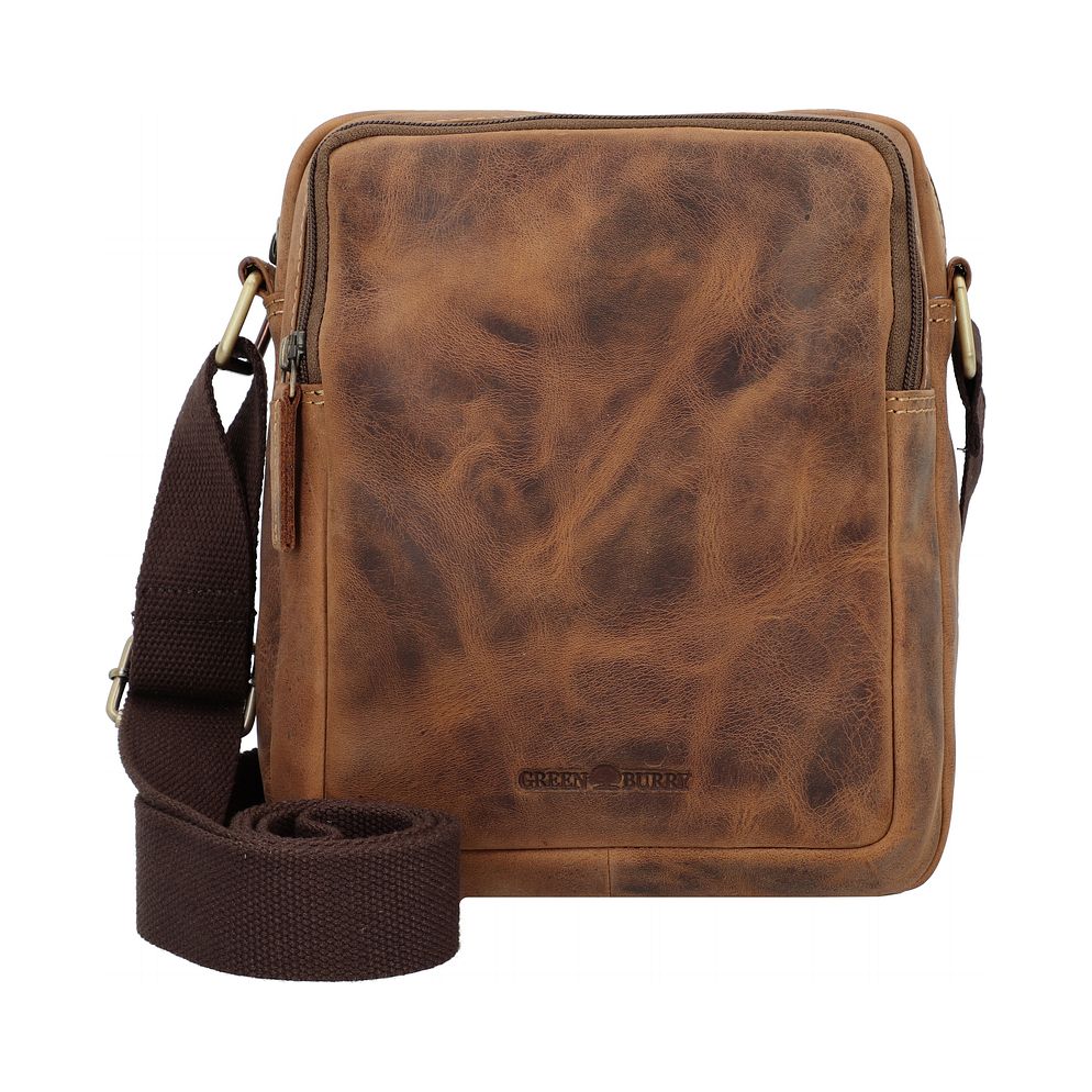 Greenburry Vintage Crossbody taske Læder 20 cm