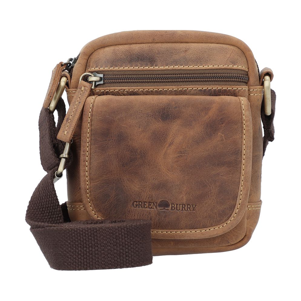 Greenburry Vintage Crossbody taske Læder 13 cm Greenburry Vintage Crossbody taske Læder 13 cm