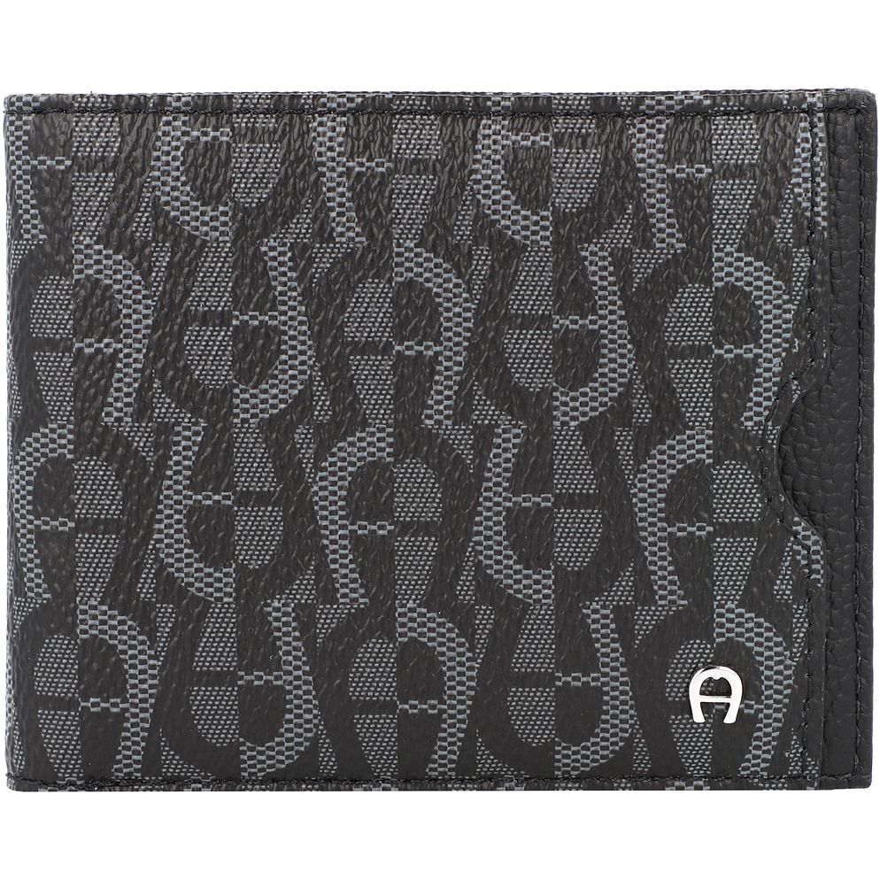 AIGNER Portafoglio Protezione RFID Vera Pelle 11 cm AIGNER Portafoglio Protezione RFID Vera Pelle 11 cm
