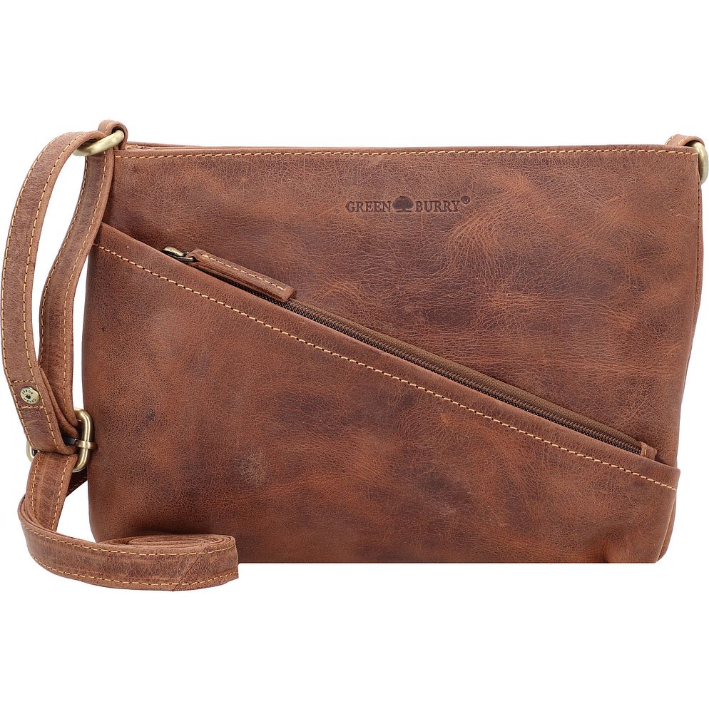 Greenburry Vintage Crossbody taske Læder 25 cm