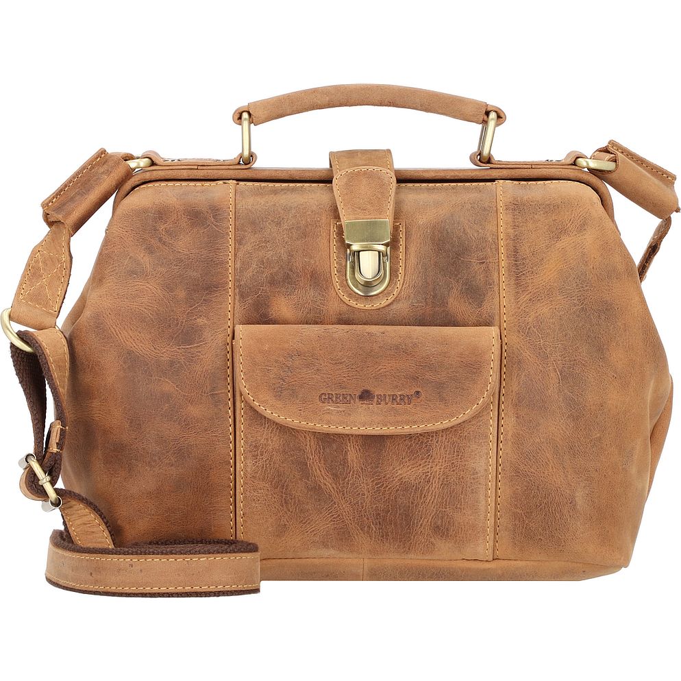 Greenburry Vintage Håndtaske Læder 31 cm