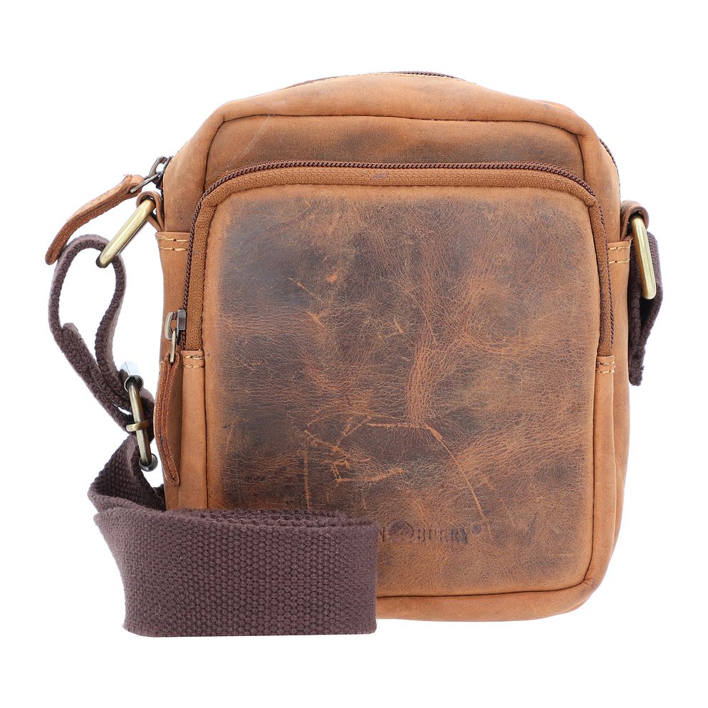 Greenburry Vintage Borsa a spalla Vera Pelle 25 cm Greenburry Vintage Borsa a spalla Vera Pelle 25 cm