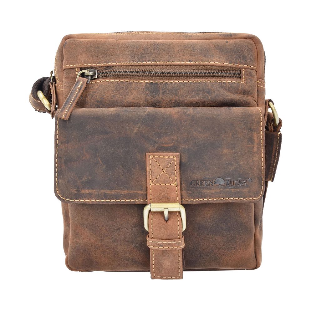 Greenburry Vintage Borsa a tracolla Vera Pelle 20 cm Greenburry Vintage Borsa a tracolla Vera Pelle 20 cm